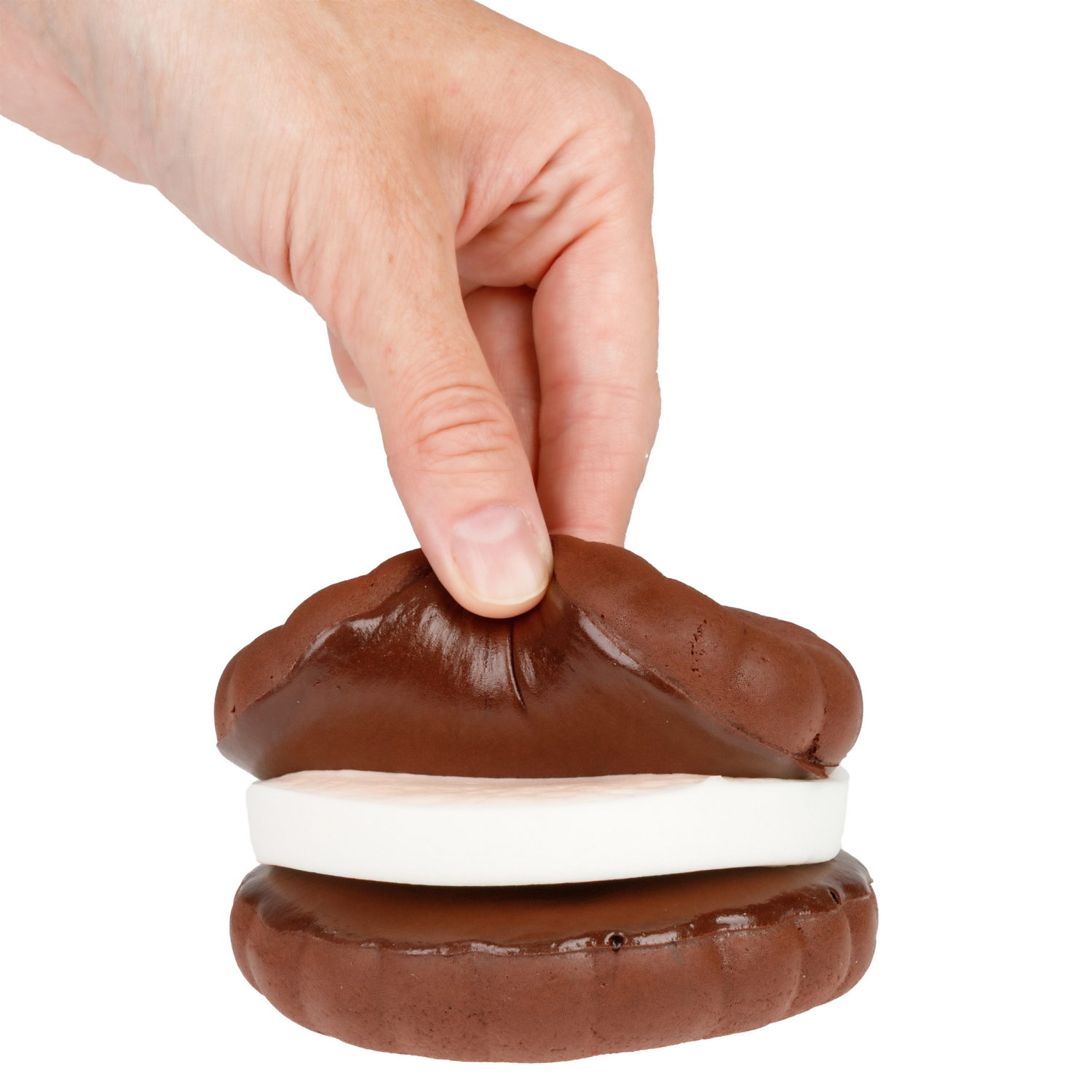 Игрушка-антистресс 1TOY Сквиш, печенье, с ароматом, 9х9х6,5 см