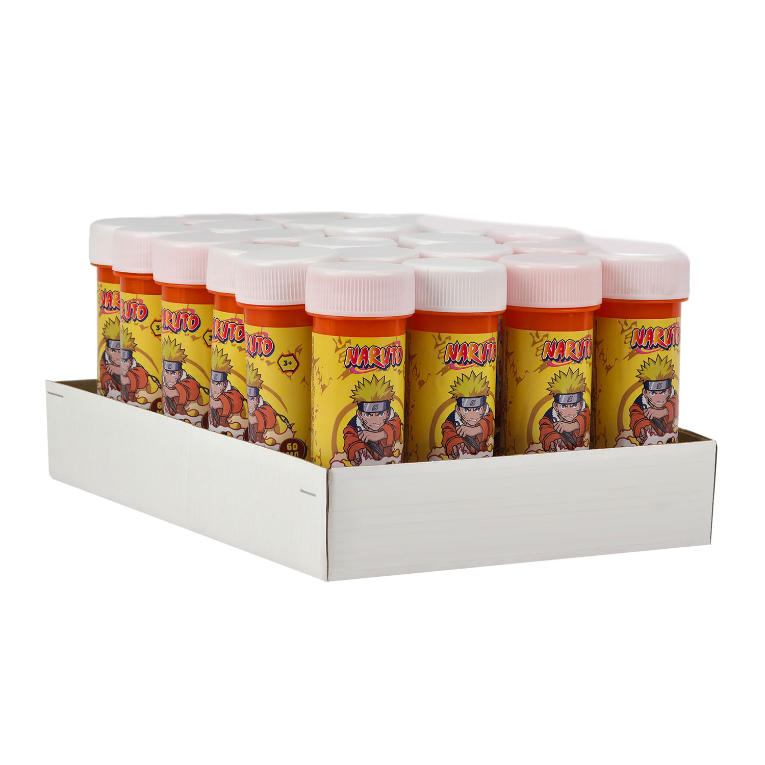 Наруто, мыл. пуз., 60 мл, 24 шт в корытце