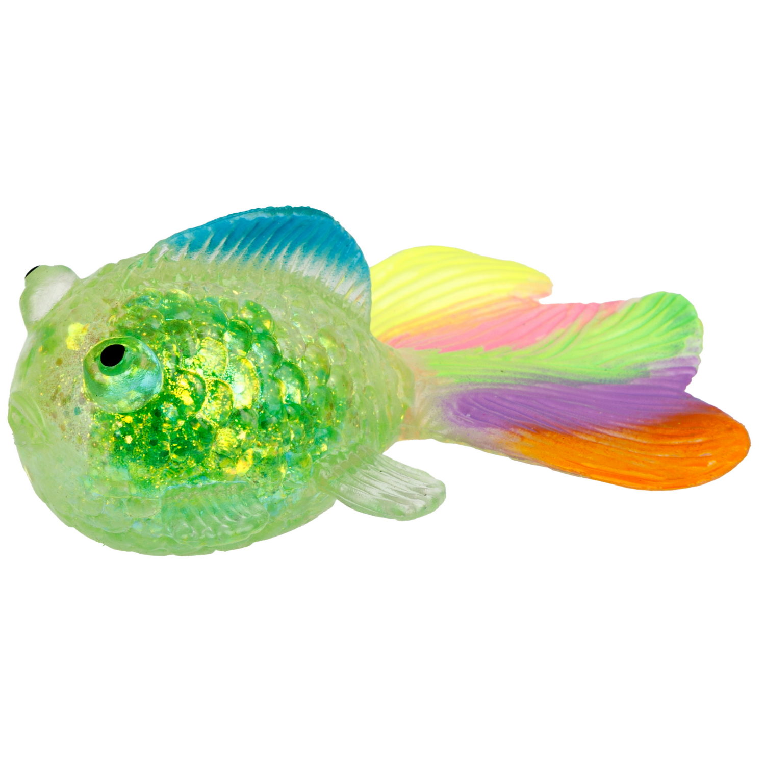 Антистресс-игрушка 1TOY Крутой замес Супергель рыбка, 12х8х5,5 см