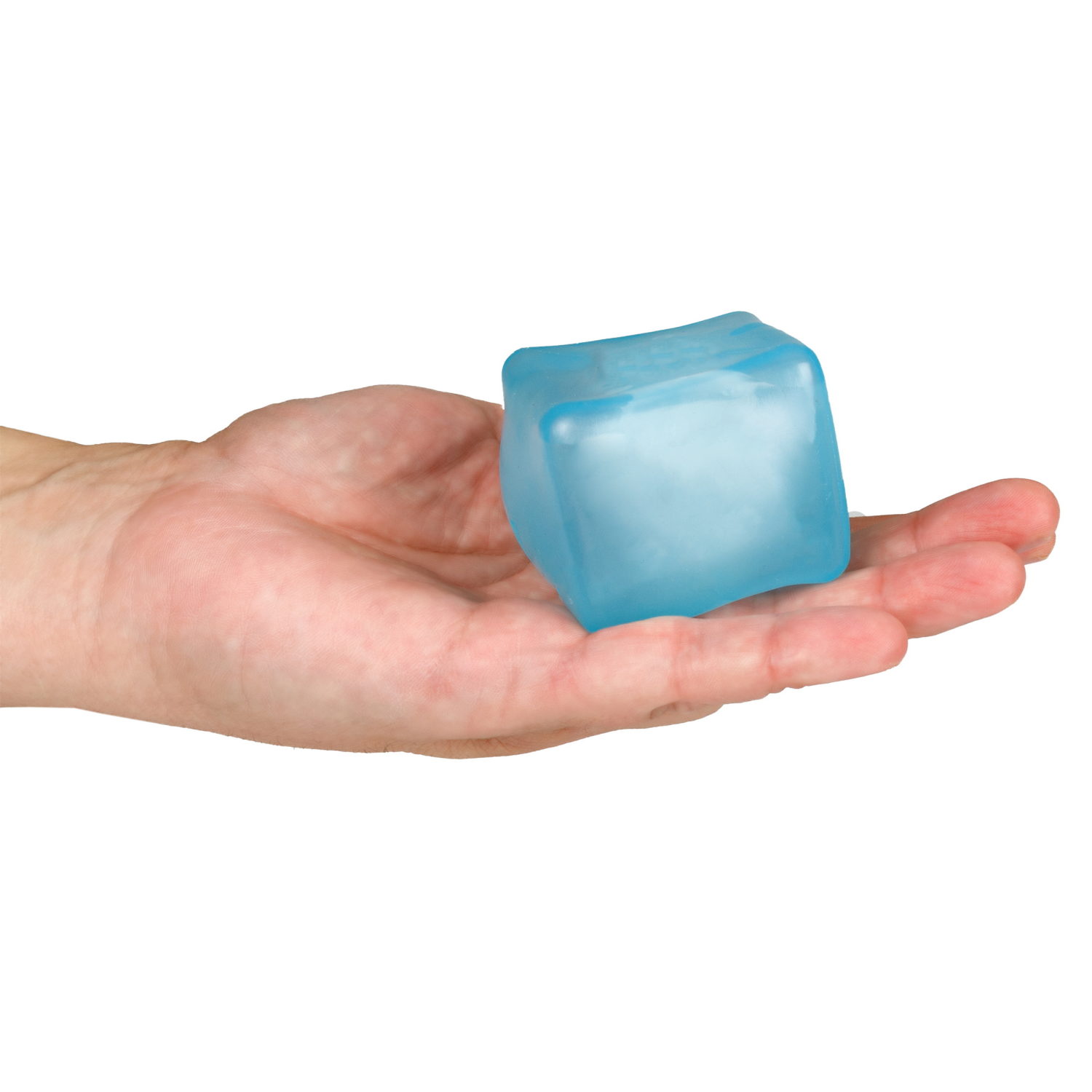 Антистресс-игрушка с эффектом охлаждения 1TOY Крутой замес Холодок куб, 5,5 см