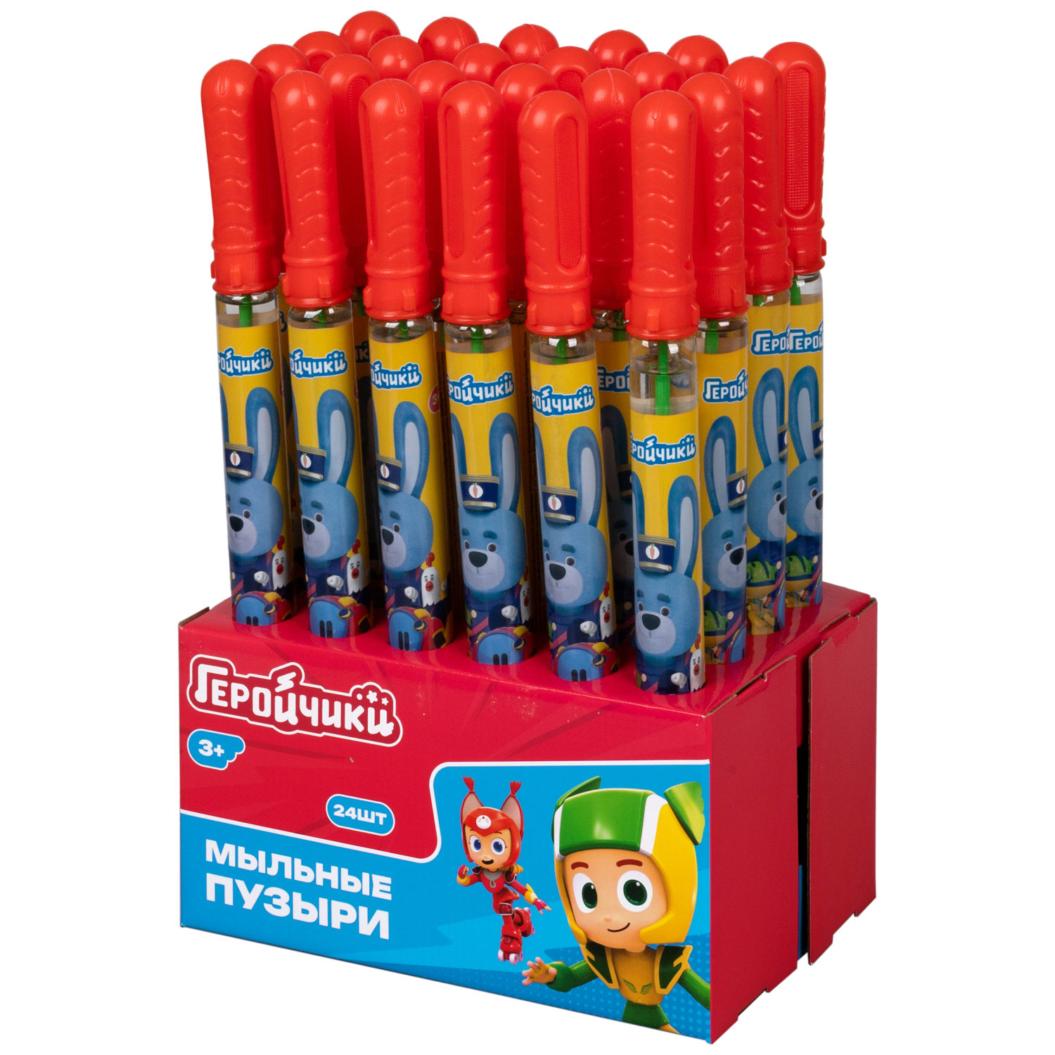 1TOY Геройчики, мыльные пузыри, 120 мл