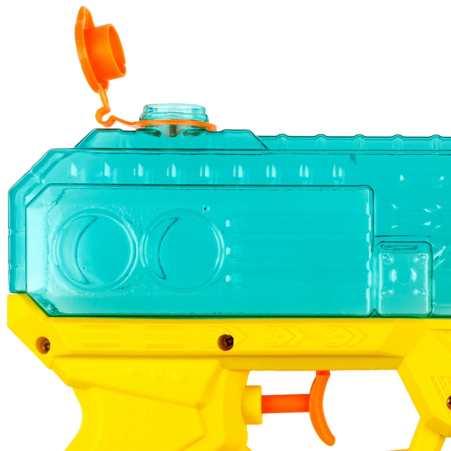 Водный пистолет 1TOY Аквамания, 21*15 см, желтый