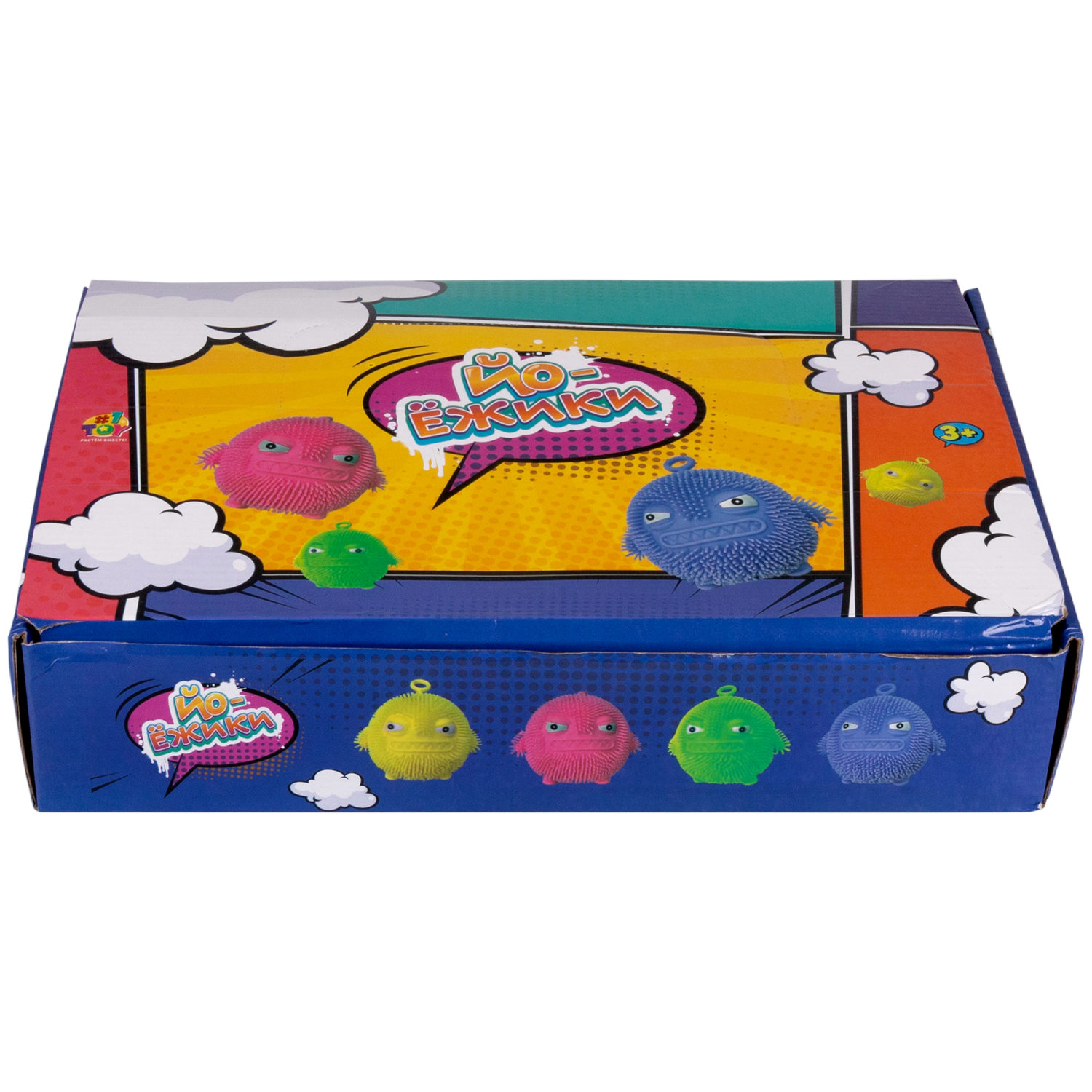 1Toy Йо-Ёжик "Монстры", 8х8 cм, 4 вида в ассортименте