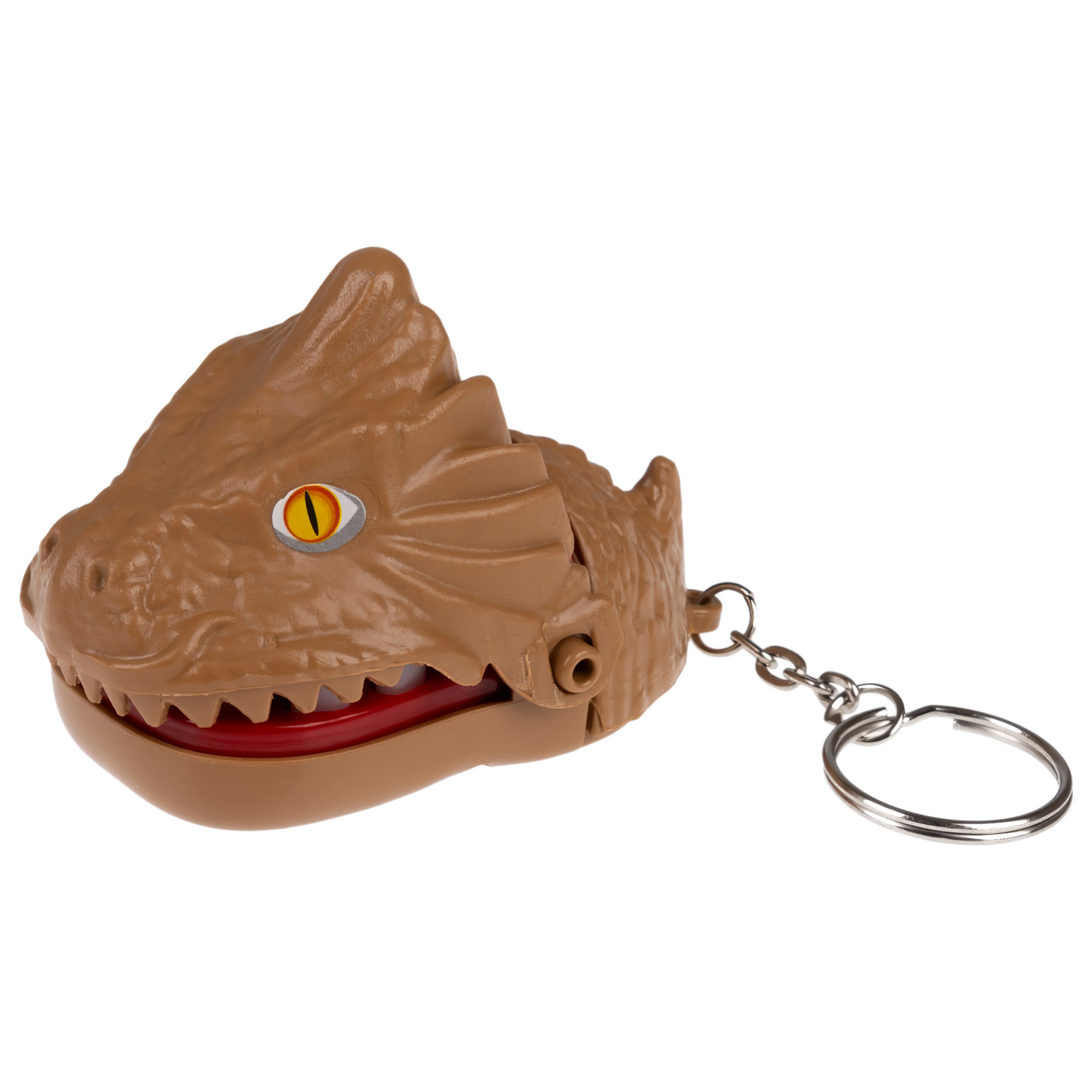 Мини-игра 1TOY Игродром "Осторожно, тираннозавр", зубастый динозавр, брелок