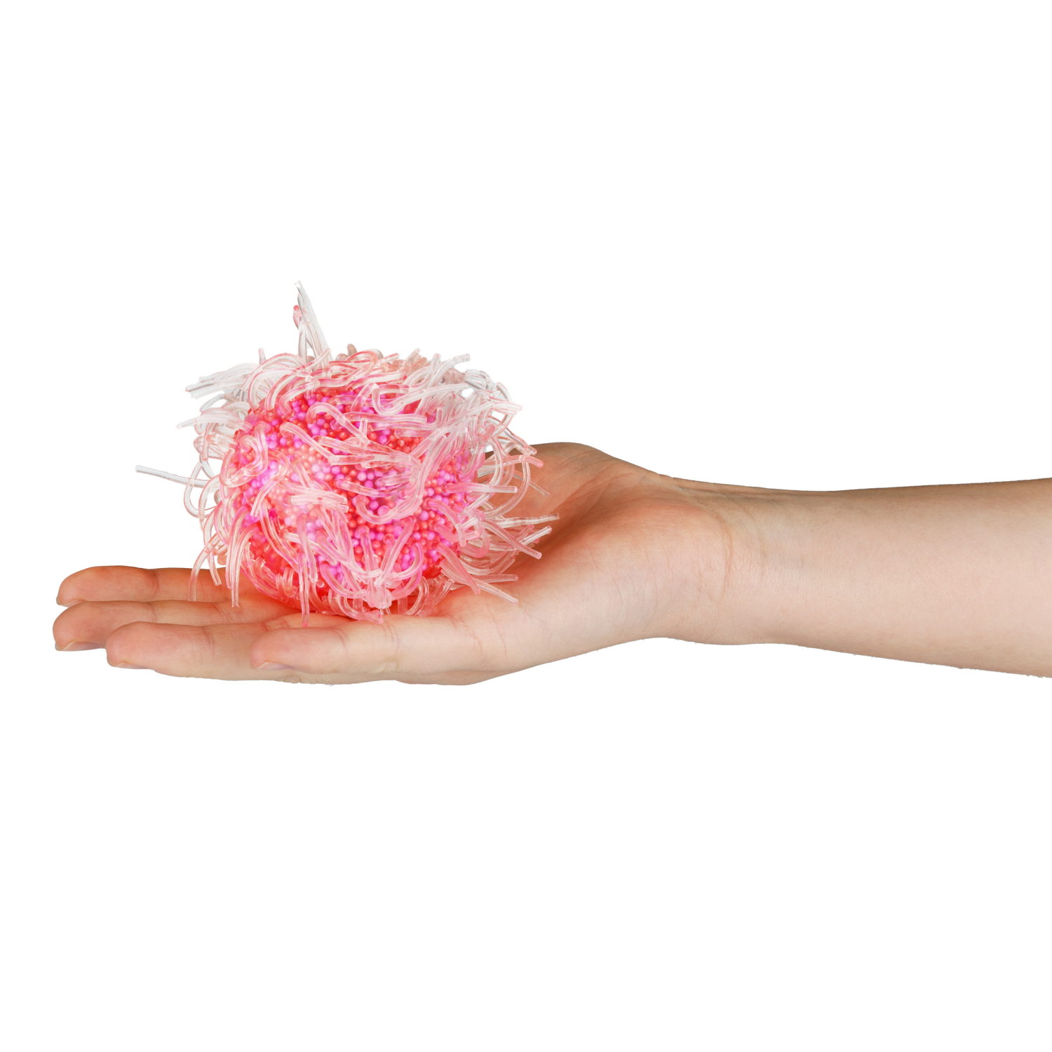 1toy Жмяка, шар с мелкими шариками, 8 см, 3 вида в ассортименте