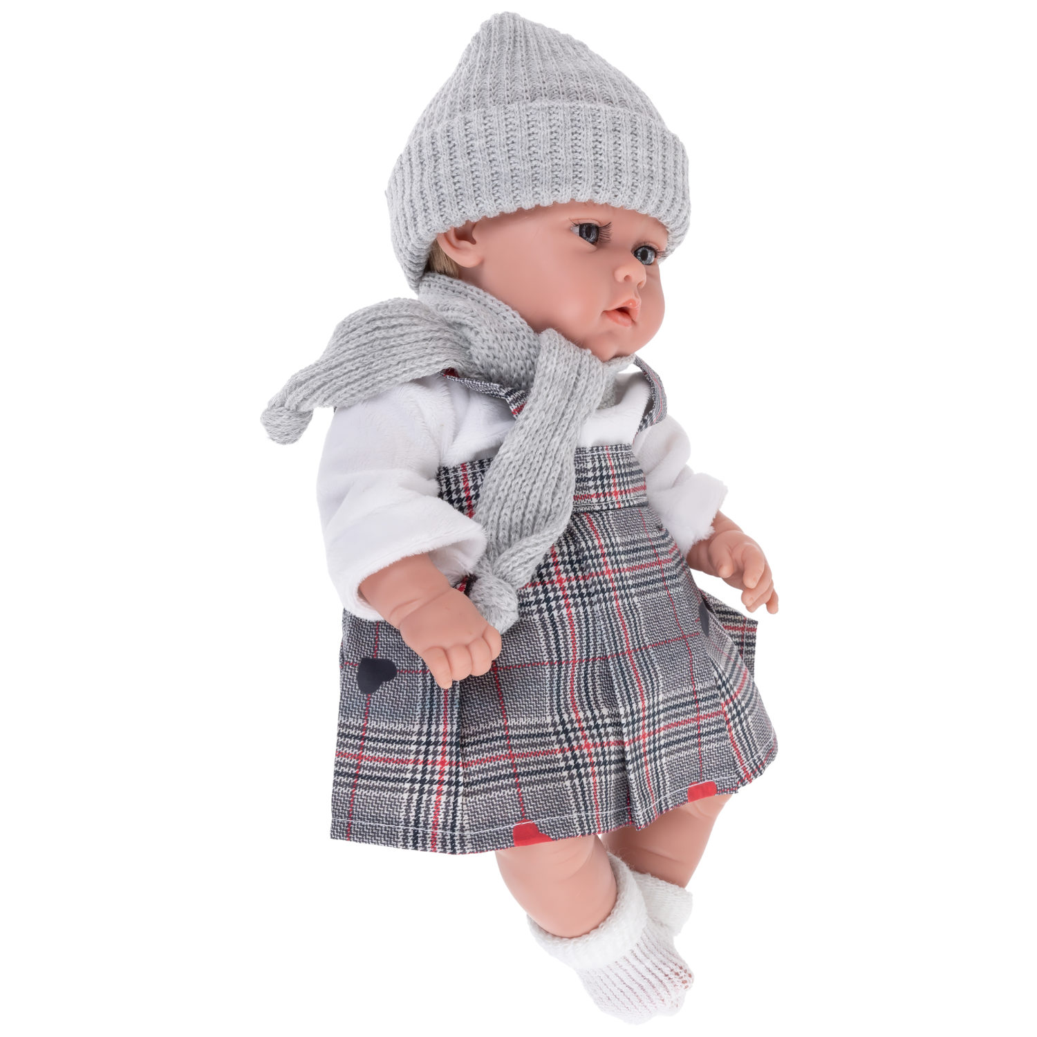 Кукла с люлькой Arias ELEGANCE NIA 33 cм, мягконабивная, с аксессуарами