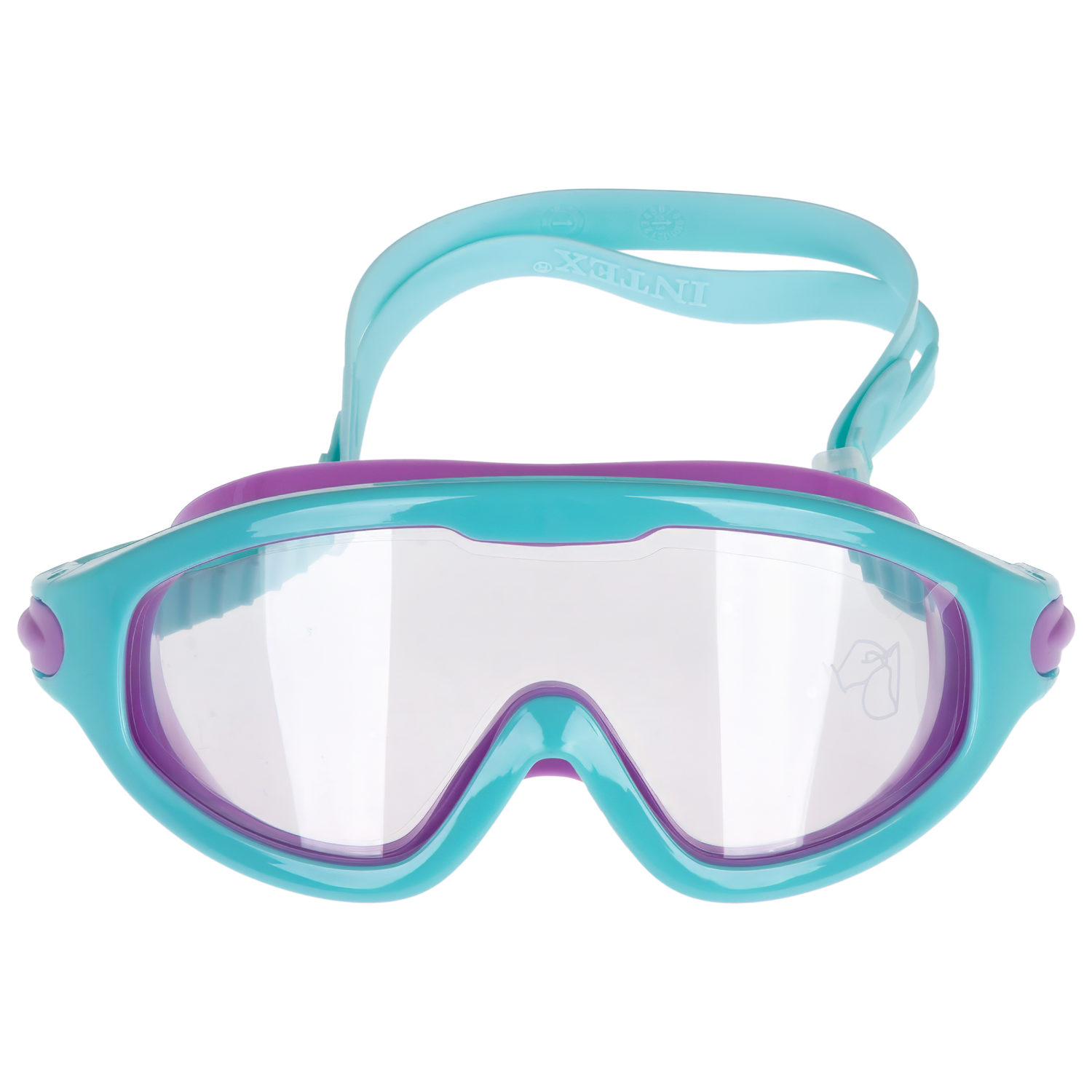 Очки-маска для плавания детская Intex Интекс, набор, 3-8 лет