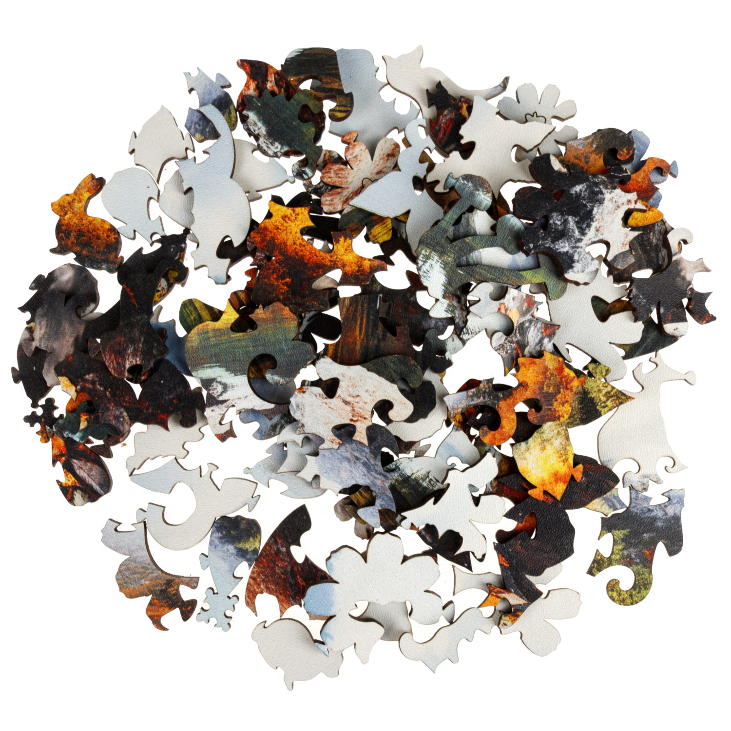 Деревянные пазлы Collection Flora Горная река, 110 деталей