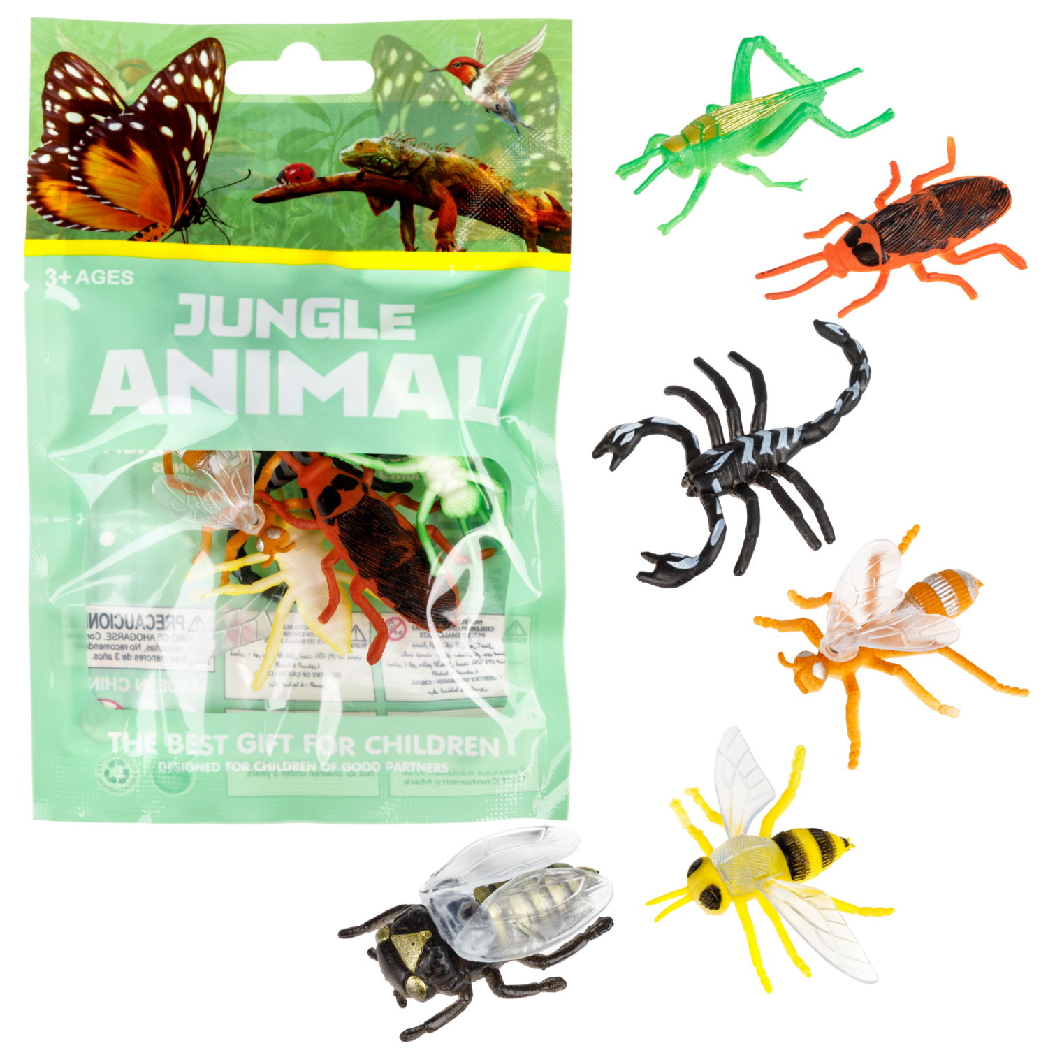 Набор фигурок-игрушек 1TOY В мире животных: насекомые, в ассортименте