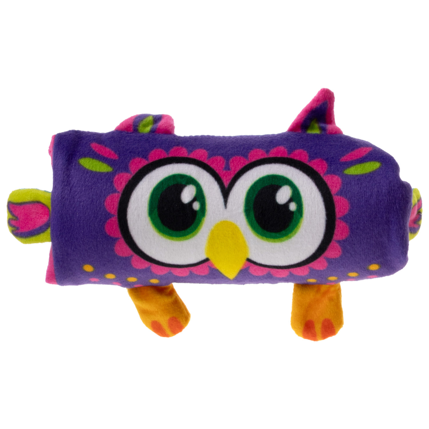 Скользун Вывернушка 2 в 1 1TOY плюшевая, игрушка-антистресс для рук