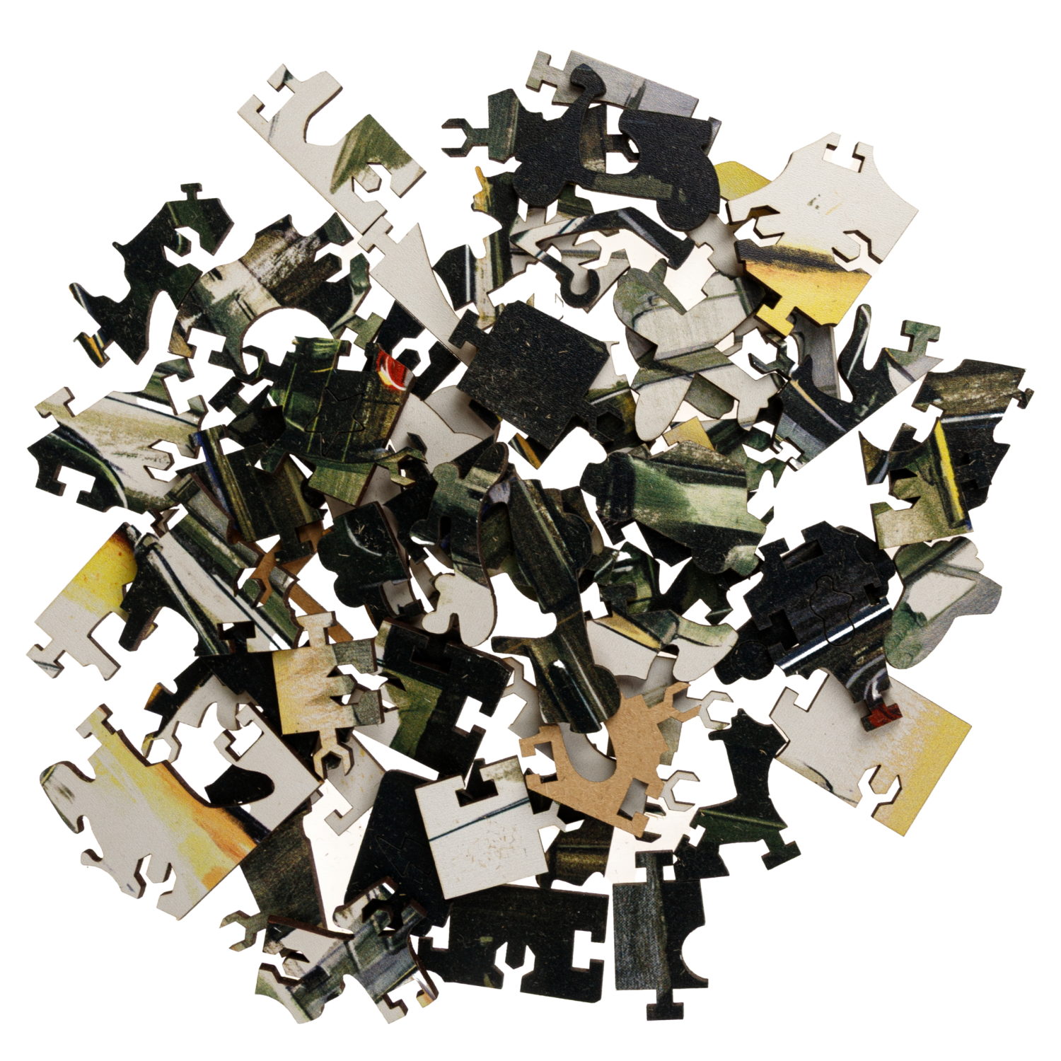 Деревянные пазлы Collection Transport Внедорожник, 80 деталей