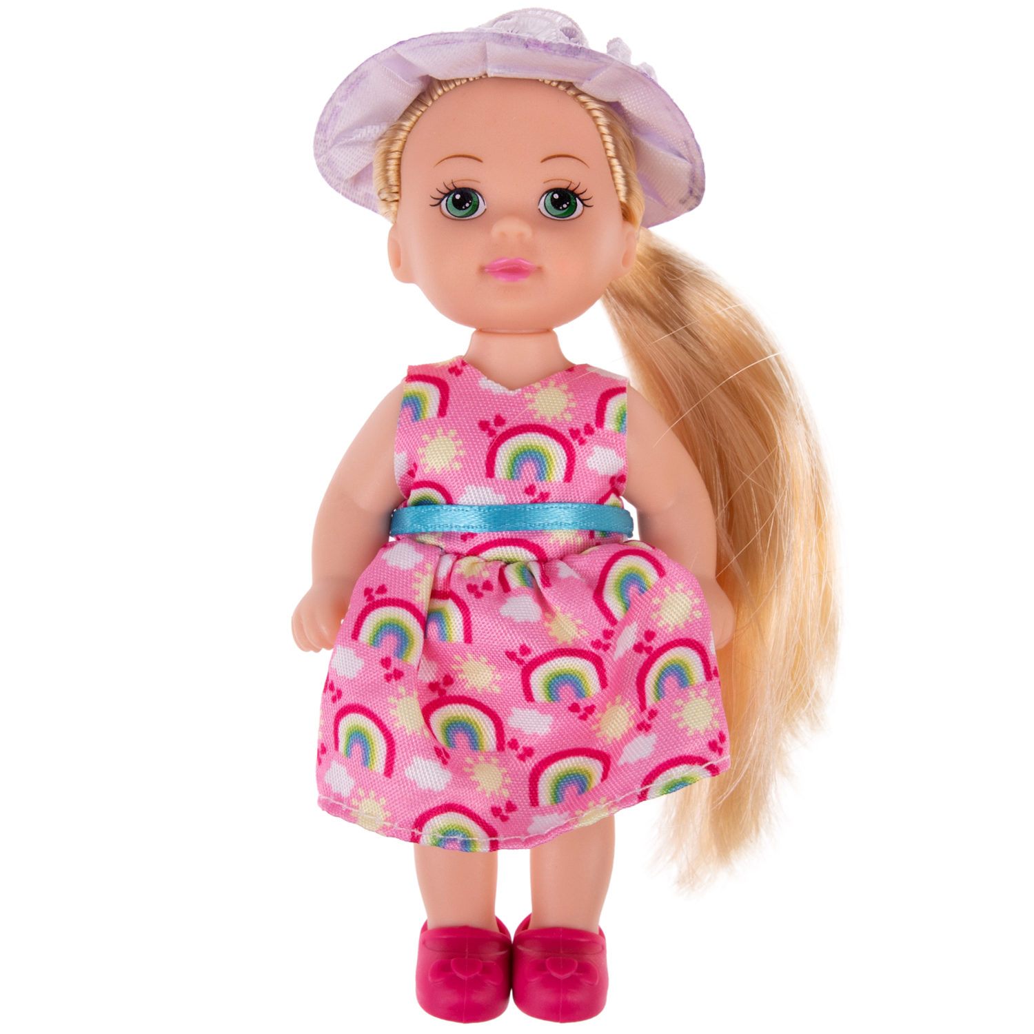 Кукла 1TOY BABY LOVE, летней одежде, 12 см