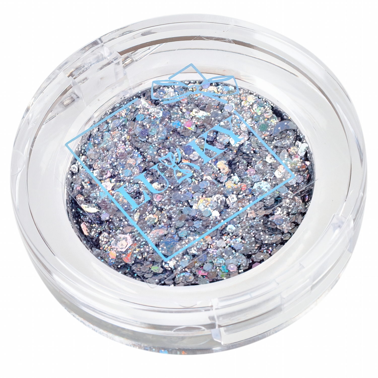 Lukky Дизайнер Сет #6, Сиреневый Котик,набор: помада для губ,меняющая цвет на розовый, гель-блёстки, стразы для лица, аппликатор