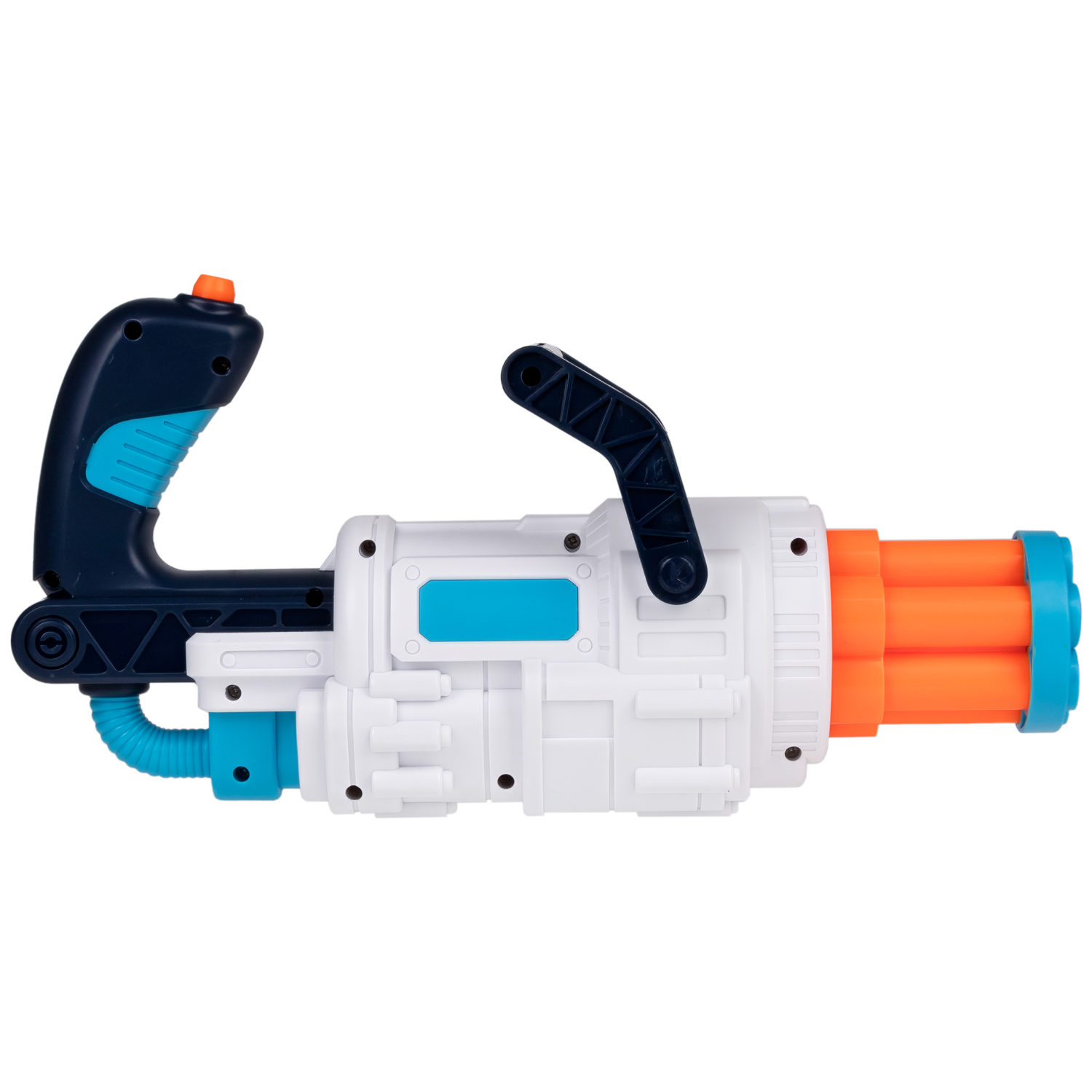 1toy Funmax "M14" бластер механический, 6 стволов, 10 снарядов с присосками