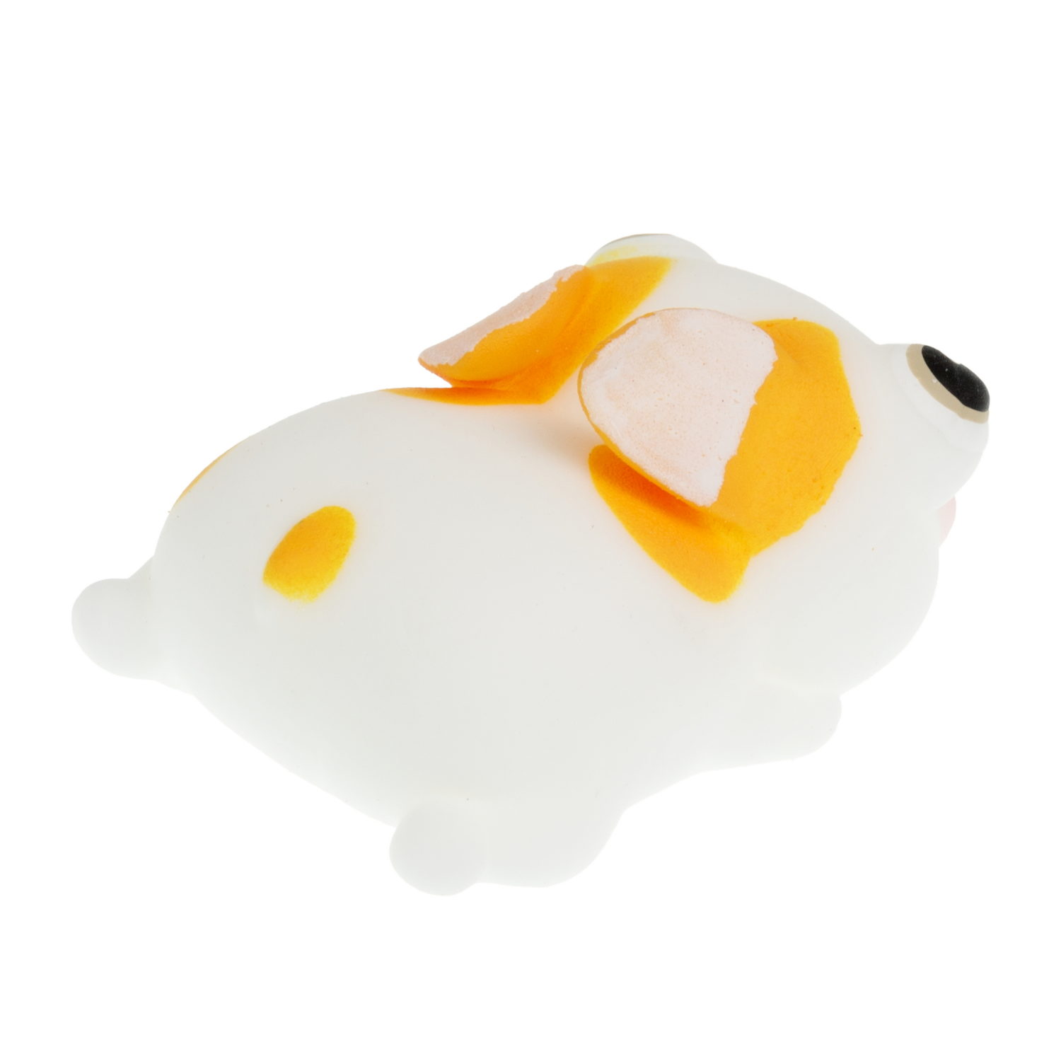 1TOY Жмяка, "Собаки" 8х6 см, белая с жёлтыми пятнами
