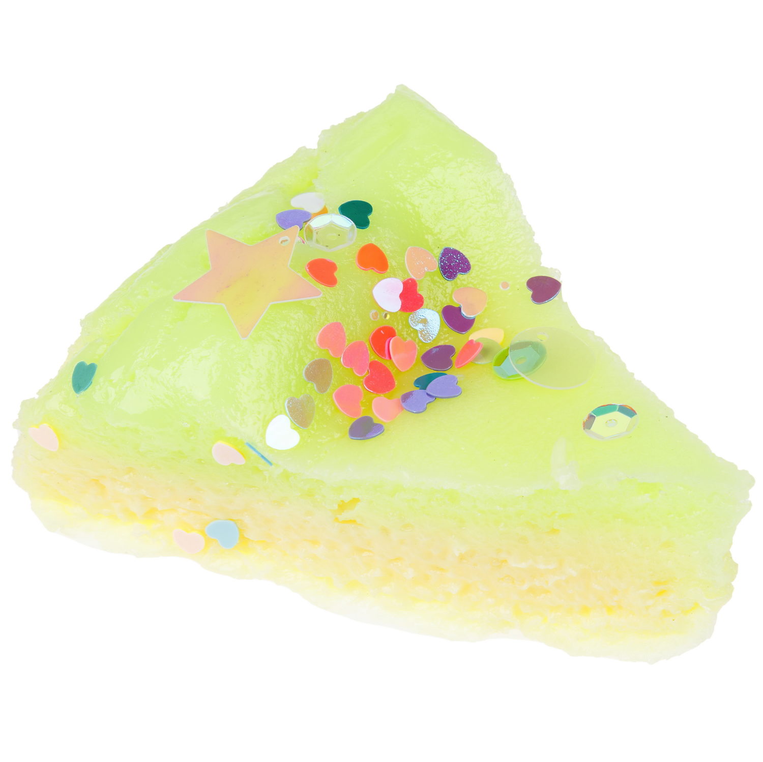 Игрушка-антистресс 1TOY Крутой замес «Няшка-вкусняшка», «Чизкейк с посыпкой», с колокольчиком, в ассортименте