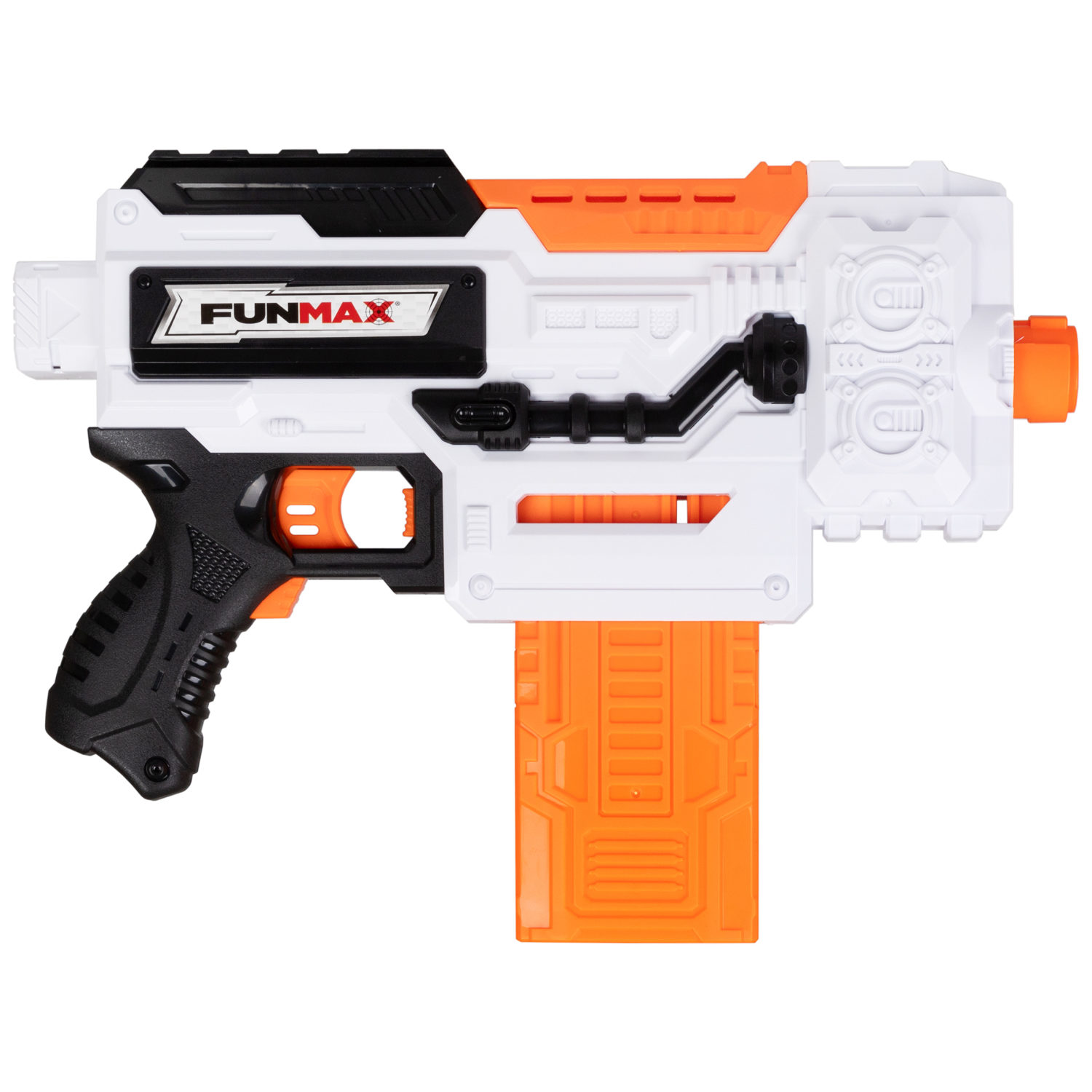 1toy Funmax "A53" бластер электромеханический, обойма на 12 выстрелов, в комплекте 24 EVA снаряда.