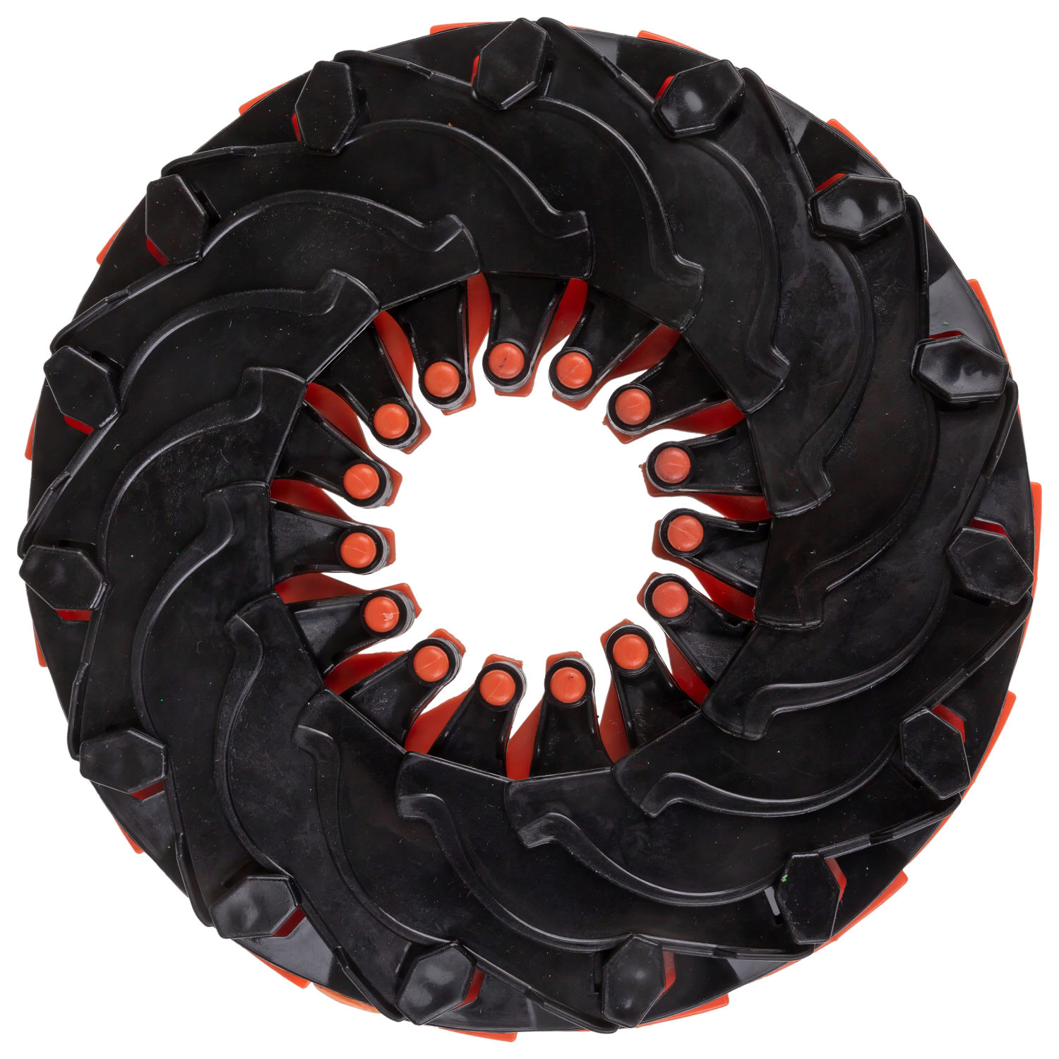 Фрисби складной 1TOY 12/25 см, двуцветный, в ассортименте