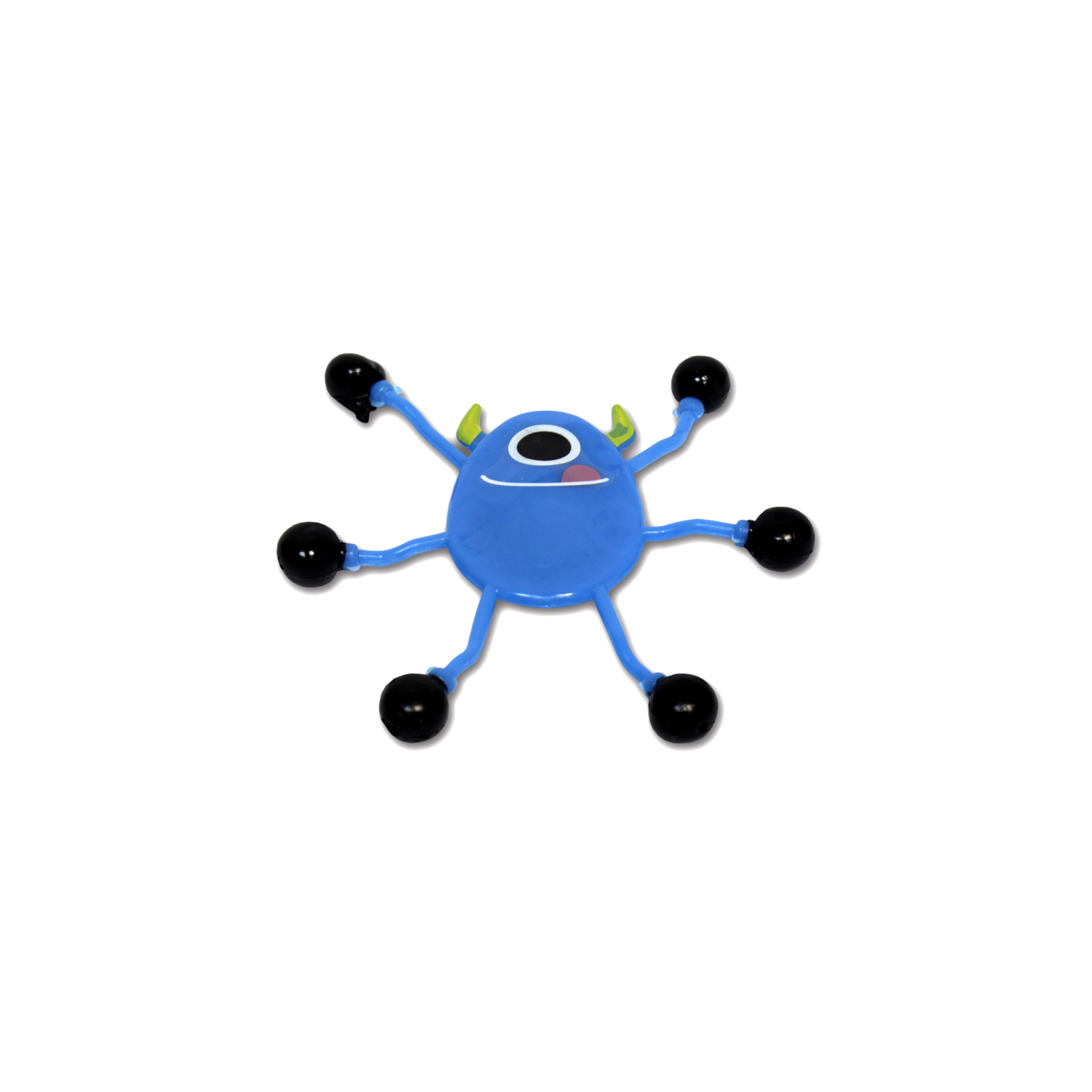 Лизун 1TOY "Мелкие пакости", монстр с рожками 6,5 см, 3 вида, пакет, 12 ОРР пакетов на блистере