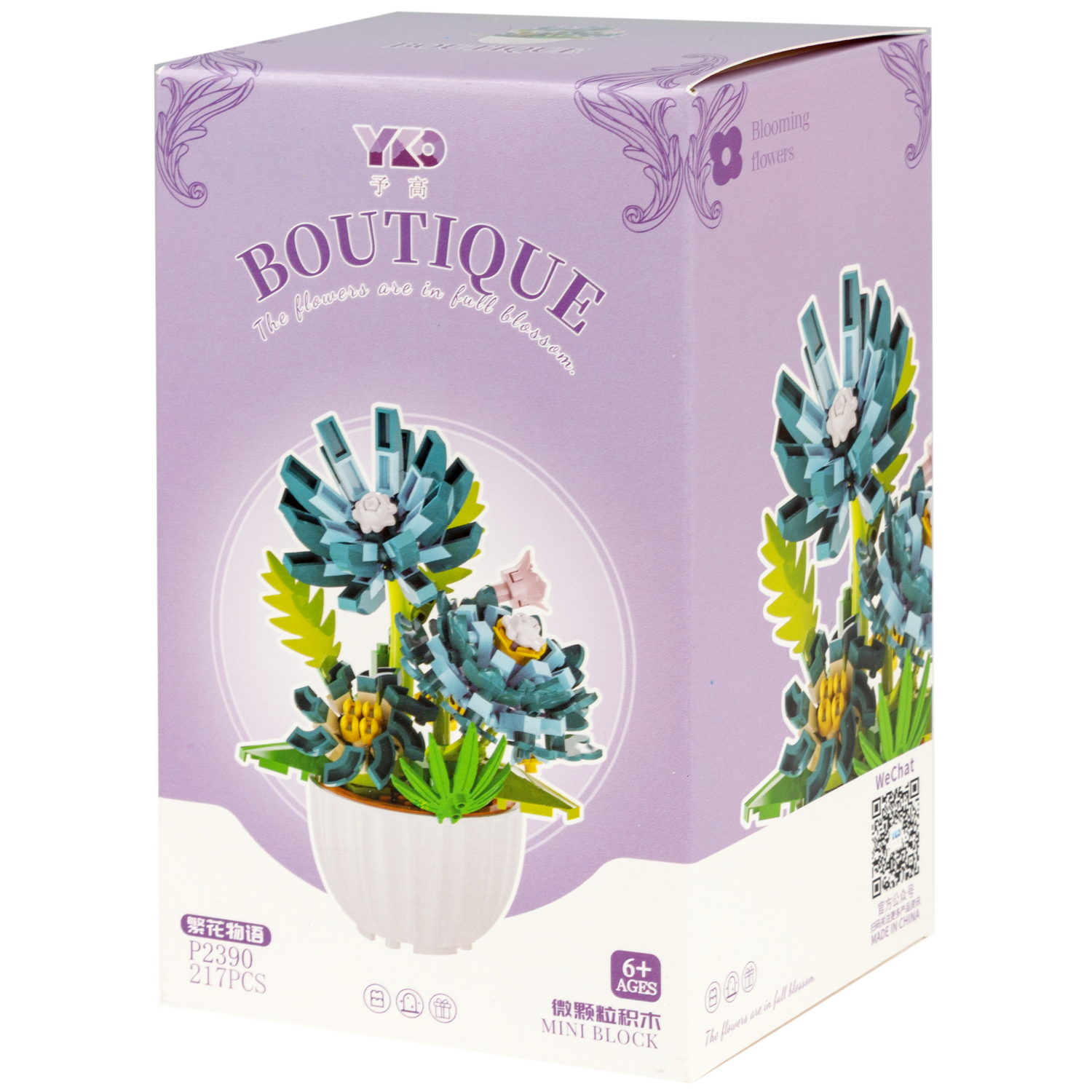 Конструктор 1TOY Blockformers "Цветы в горшках", 9 видов, от 138 до 223 деталей