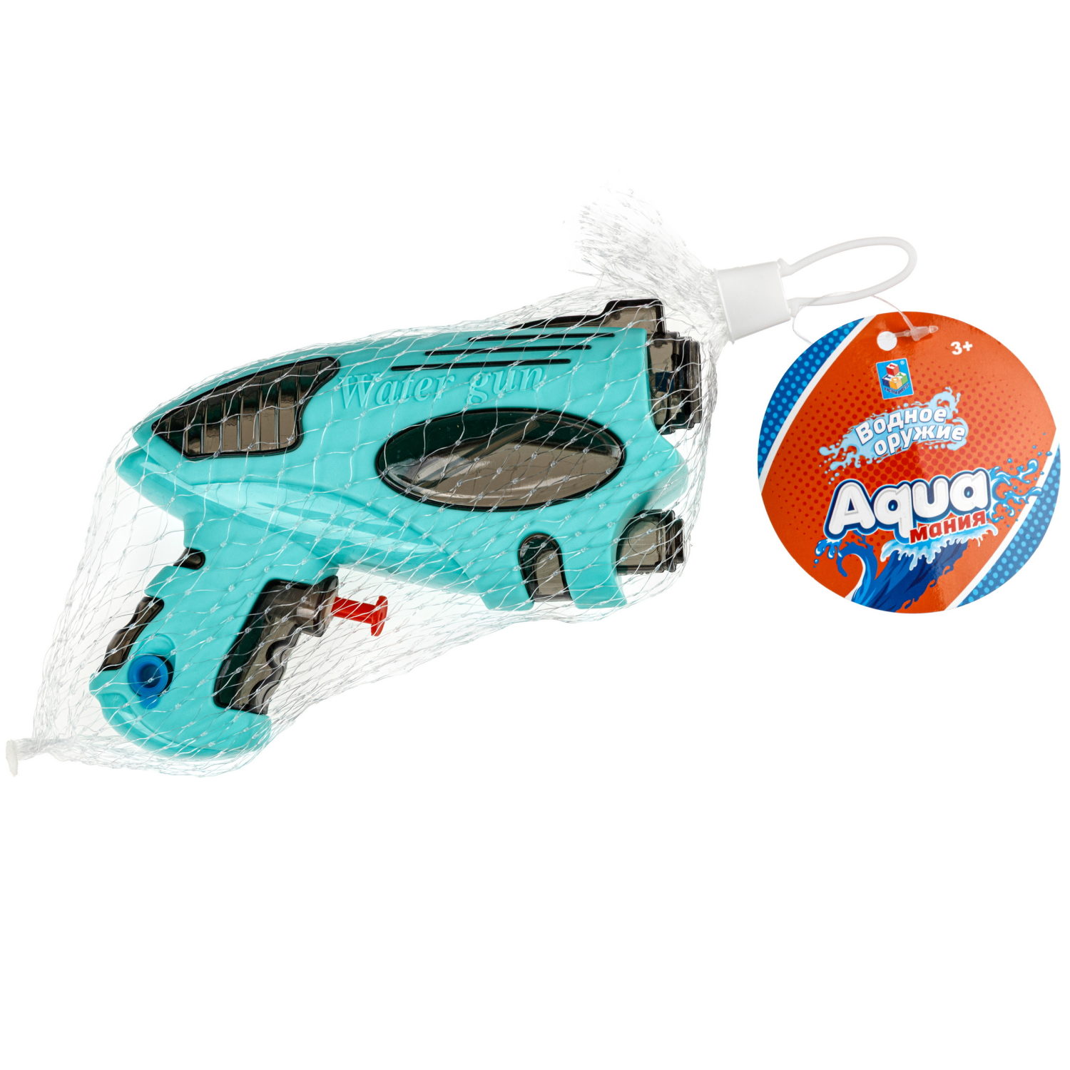Водный пистолет 1TOY Аквамания, 14,7х13х4,4 см