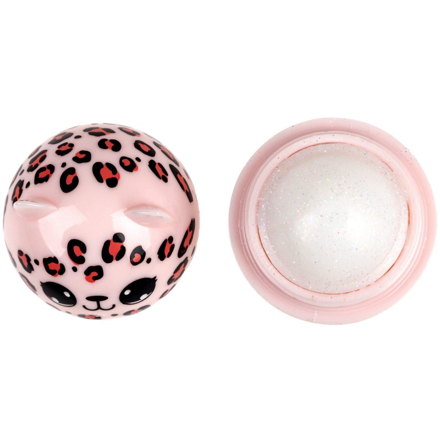 Бальзам-яйцо для губ с блёстками Lukky Diamond Leo c ароматом, 6 г