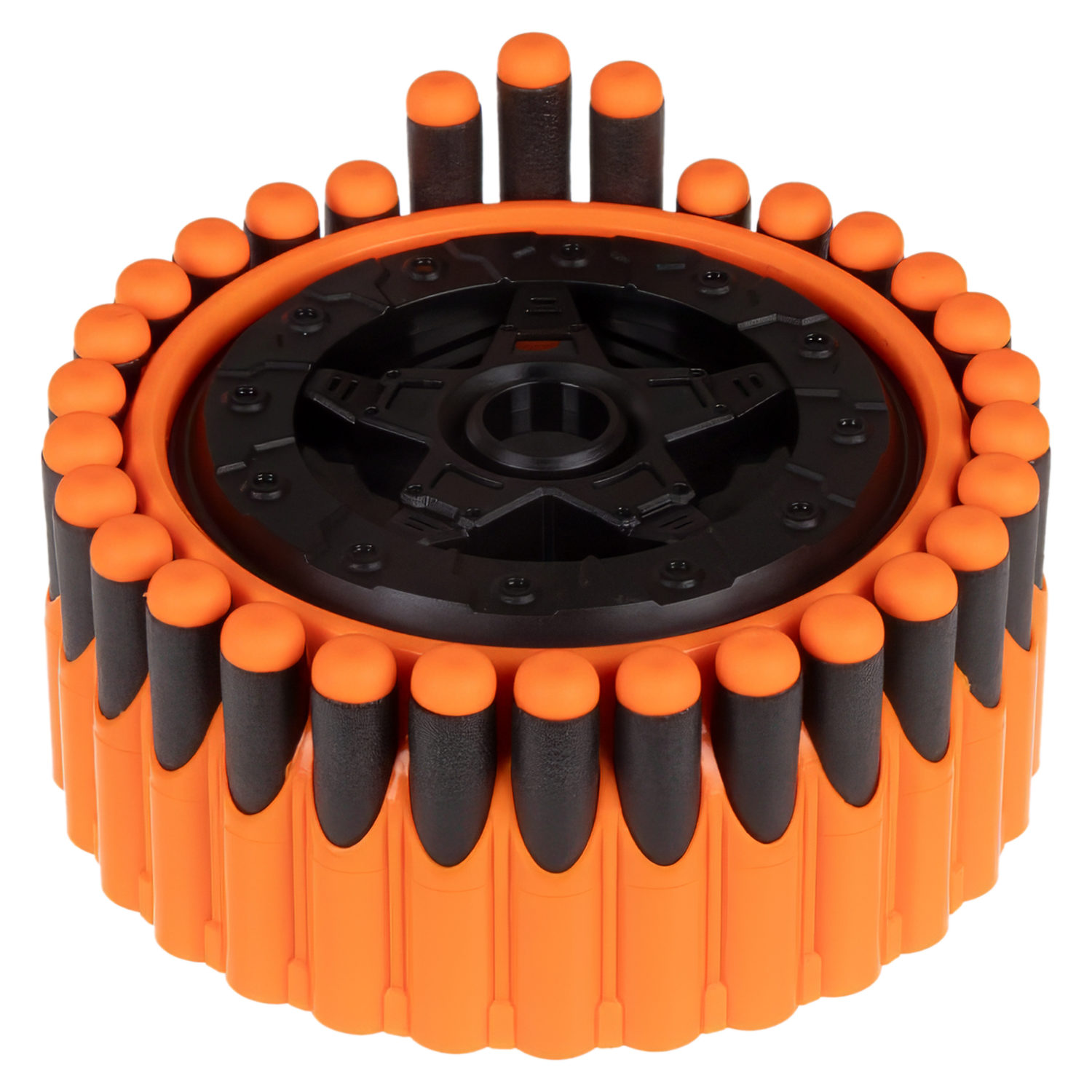 1toy Funmax "A82" бластер электромеханический, барабан на 30 выстрелов, в комплекте 48 EVA снарядов