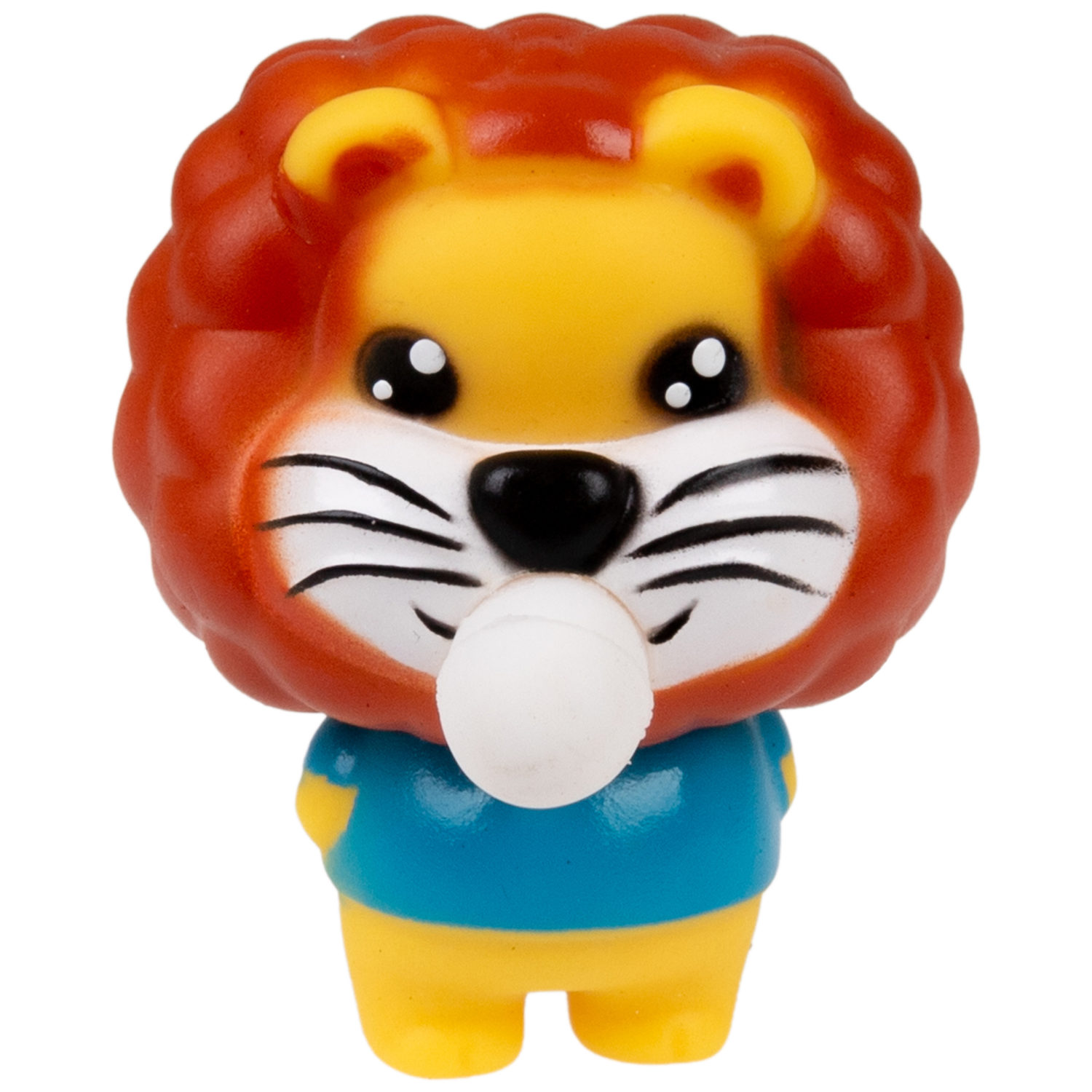 1TOY Bubble Gum-антистресс "Животные" 7,5х6х6 см, лев