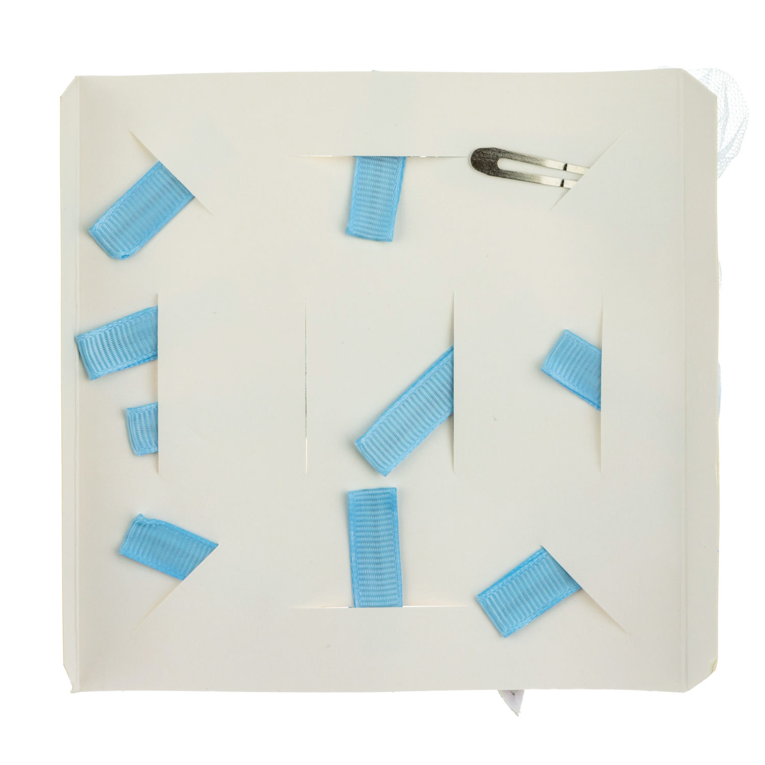 Lukky Fashion набор аксессуаров для волос голубой, в наборе 10 заколок, подарочная упаковка, 14х14х4см