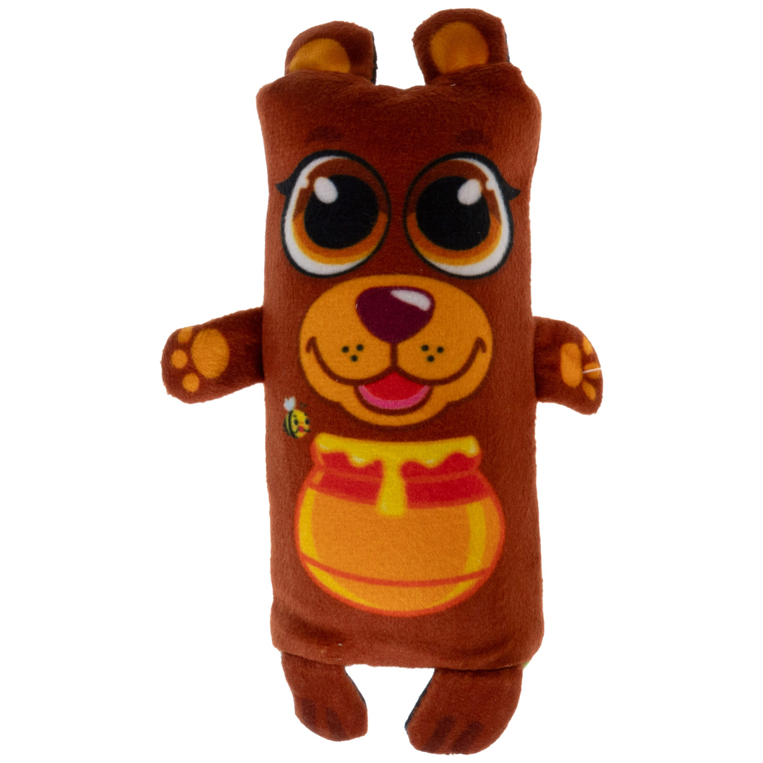 Скользун Вывернушка 2 в 1 1TOY плюшевая, игрушка-антистресс для рук