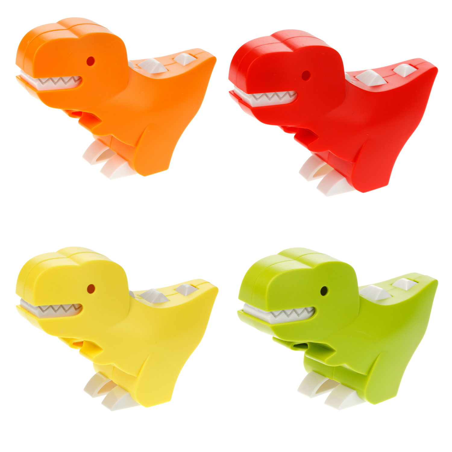 Игрушка динозавр 1TOY 3Dino Magnetic Тираннозавр, сборный, с магнитом, для развития моторики и сил рук, цвет оранжевый