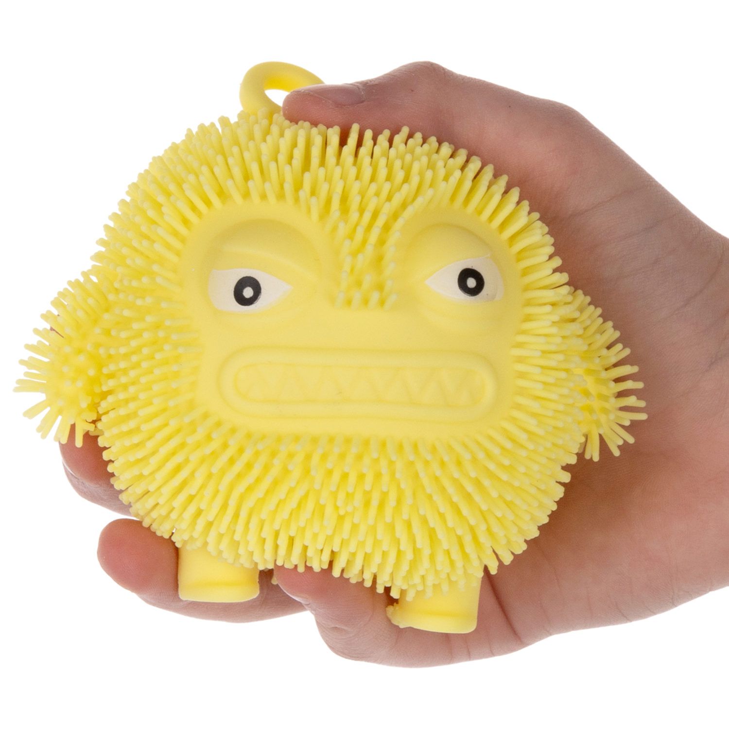 1Toy Йо-Ёжик "Монстры", 8х8 cм, жёлтый