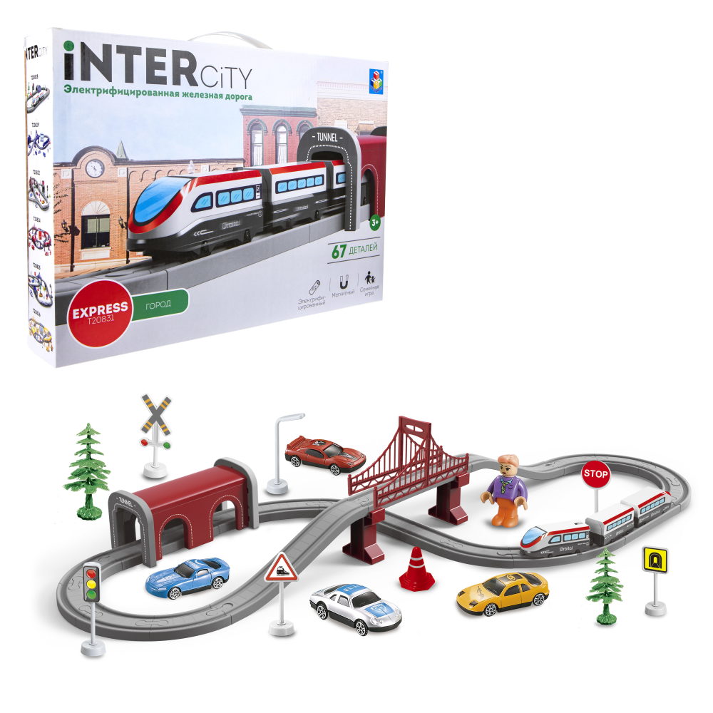 Железная дорога 1TOY InterCity Express "Город"