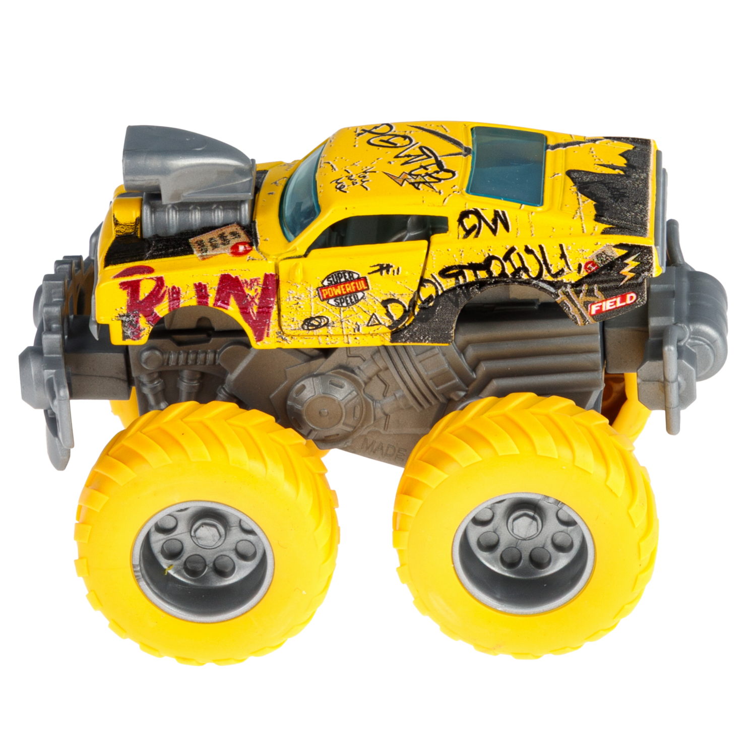 Машинка игрушечная 1TOY Драйв Монстр-трак Классика, инерционный, 8,5 см, цвет в ассортименте