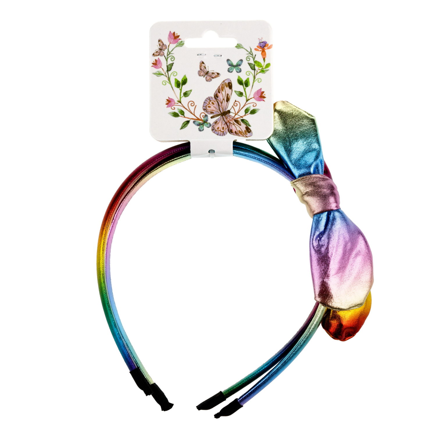 Lukky Fashion набор из 2 ободков с бантиком эффект под кожу «Хамелеон»