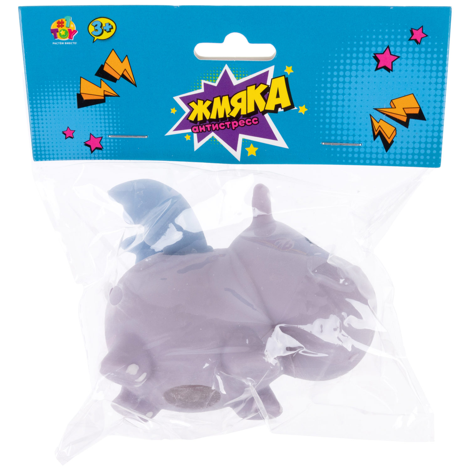 Жмяка 1TOY Животные с крыльями, в ассортименте