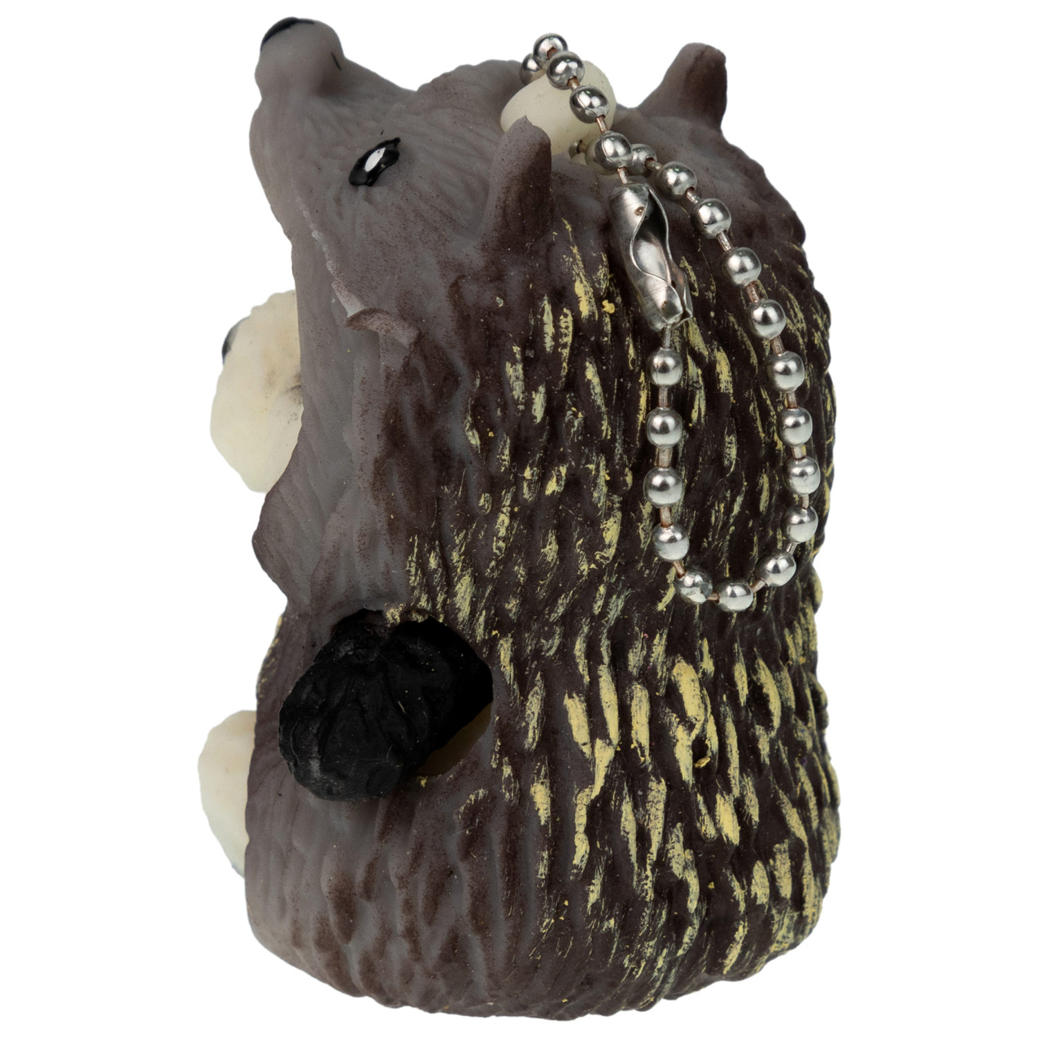 Игрушка антистресс для рук 1TOY Маскарад для зверят панда - ёжик, мягкая, резиновая, сквиш, жмякалка, мялка, брелок детский, для взрослого