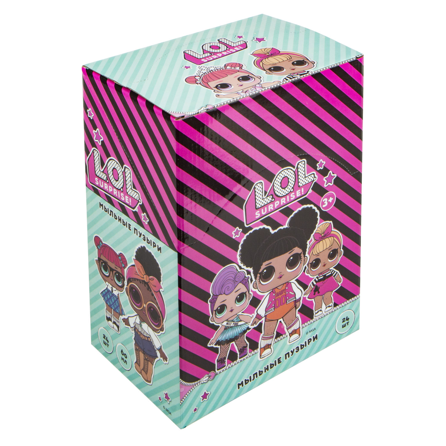 LOL, мыл.пуз., колба в термоплёнке, 60 мл., д/б