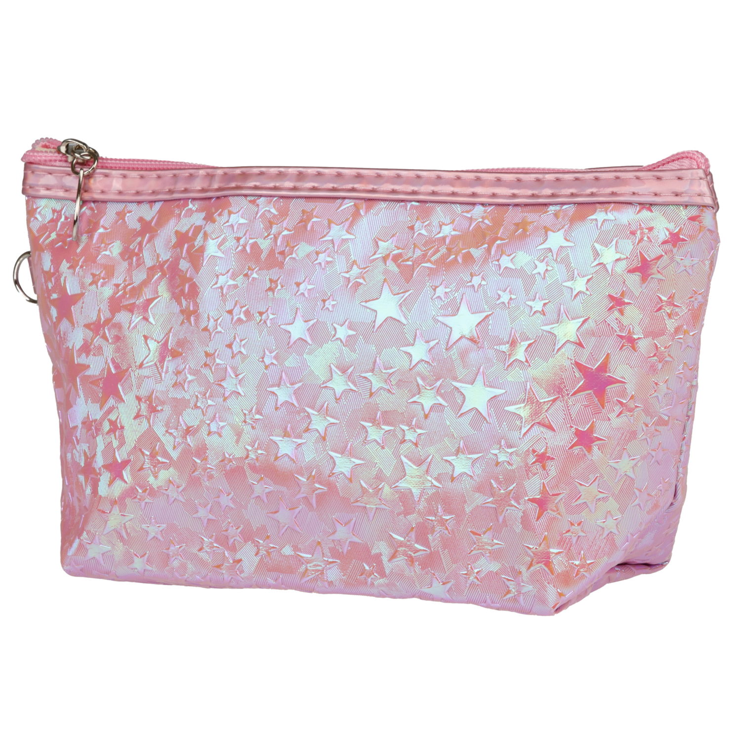 Косметичка блестящая Lukky Holographic Stars, 23,5*14*7 см