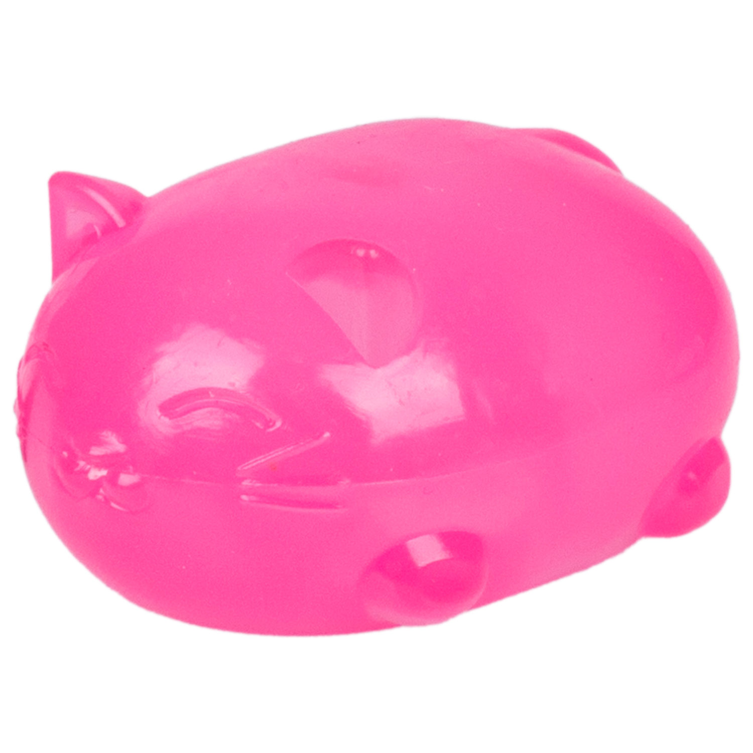 Антистресс-игрушка для рук 1TOY Крутой замес Супергель котик 4 цвета в ассортименте, 6*7,7 см