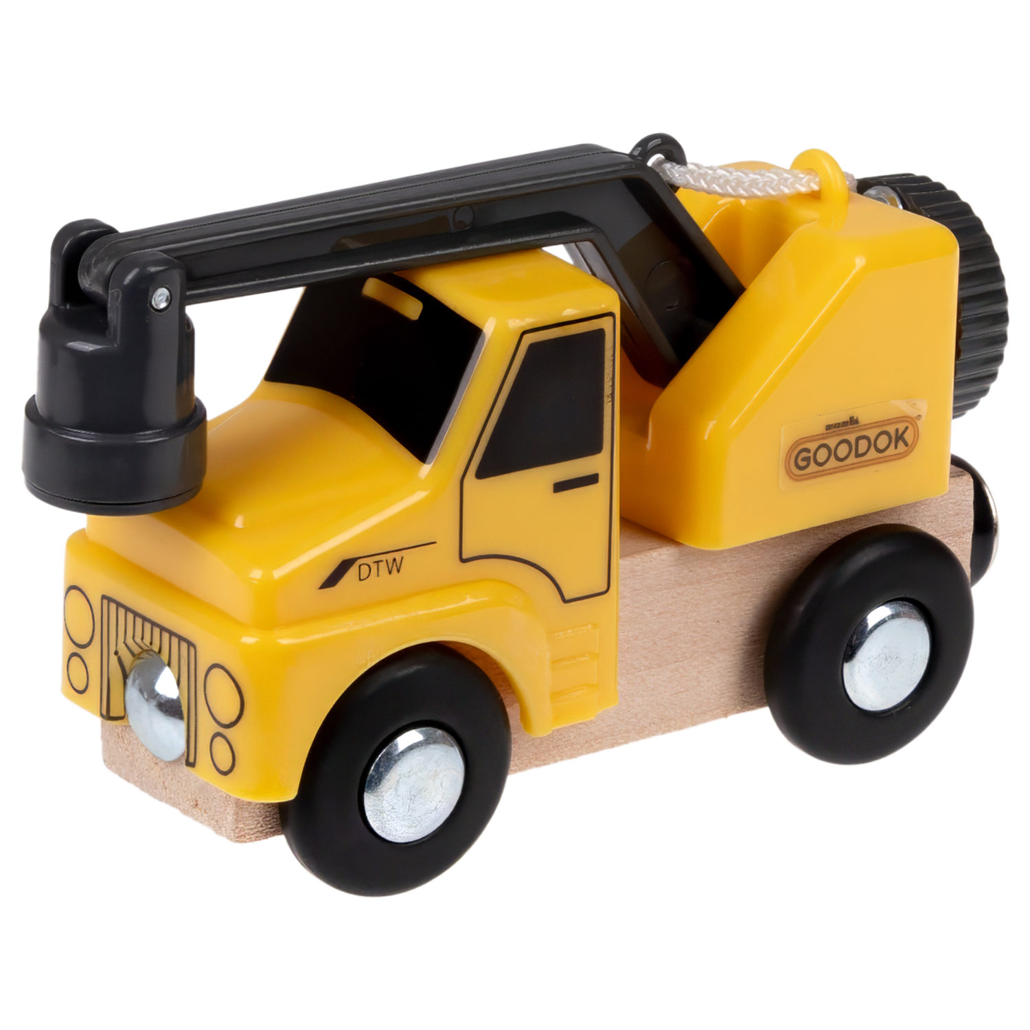 Набор «Технопарк» 1TOY Goodok, 2 машинки и 1 вагон с магнитами и грузом