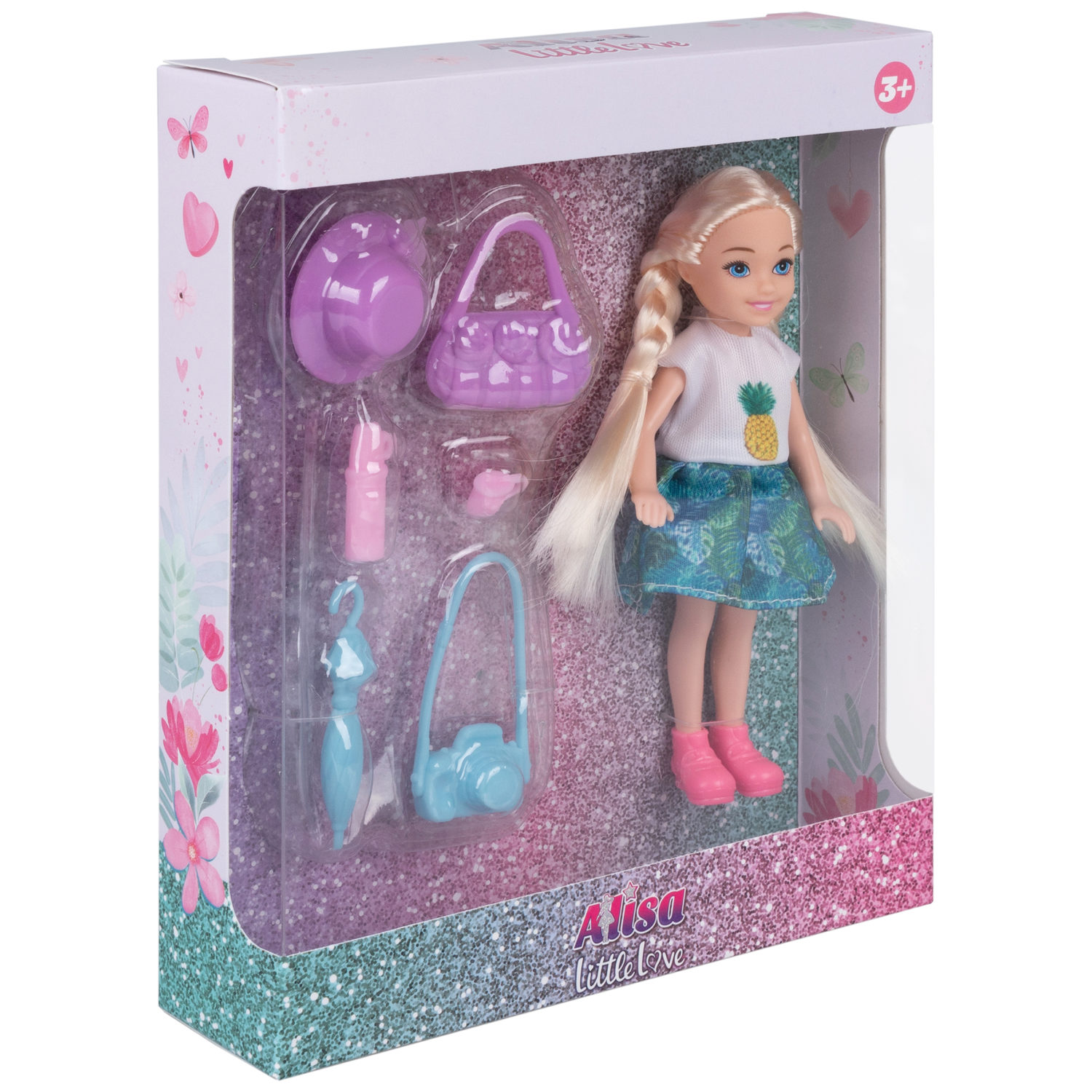 Кукла Alisa Little Love 15,2 см, блондинка, с аксессуарами