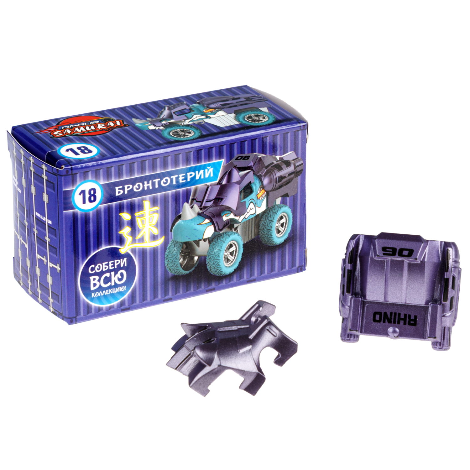 Машинка игрушечная 1TOY Драйв Монстр-трак Ультра, инерционный, 8,5 см, цвет в ассортименте