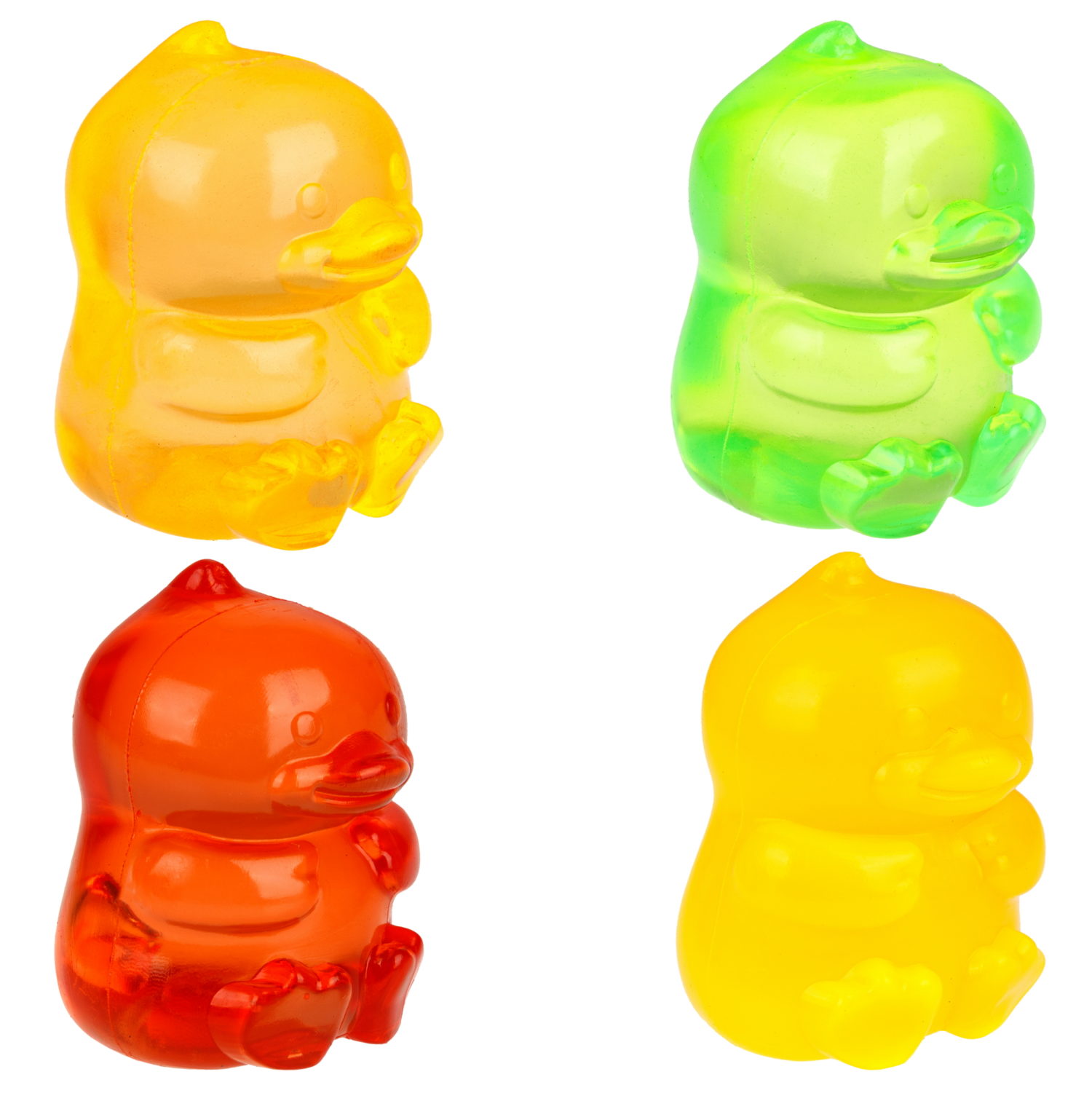 Игрушка-антистресс 1TOY Крутой замес Супергель Утка, 8х5х5 см, в ассортименте