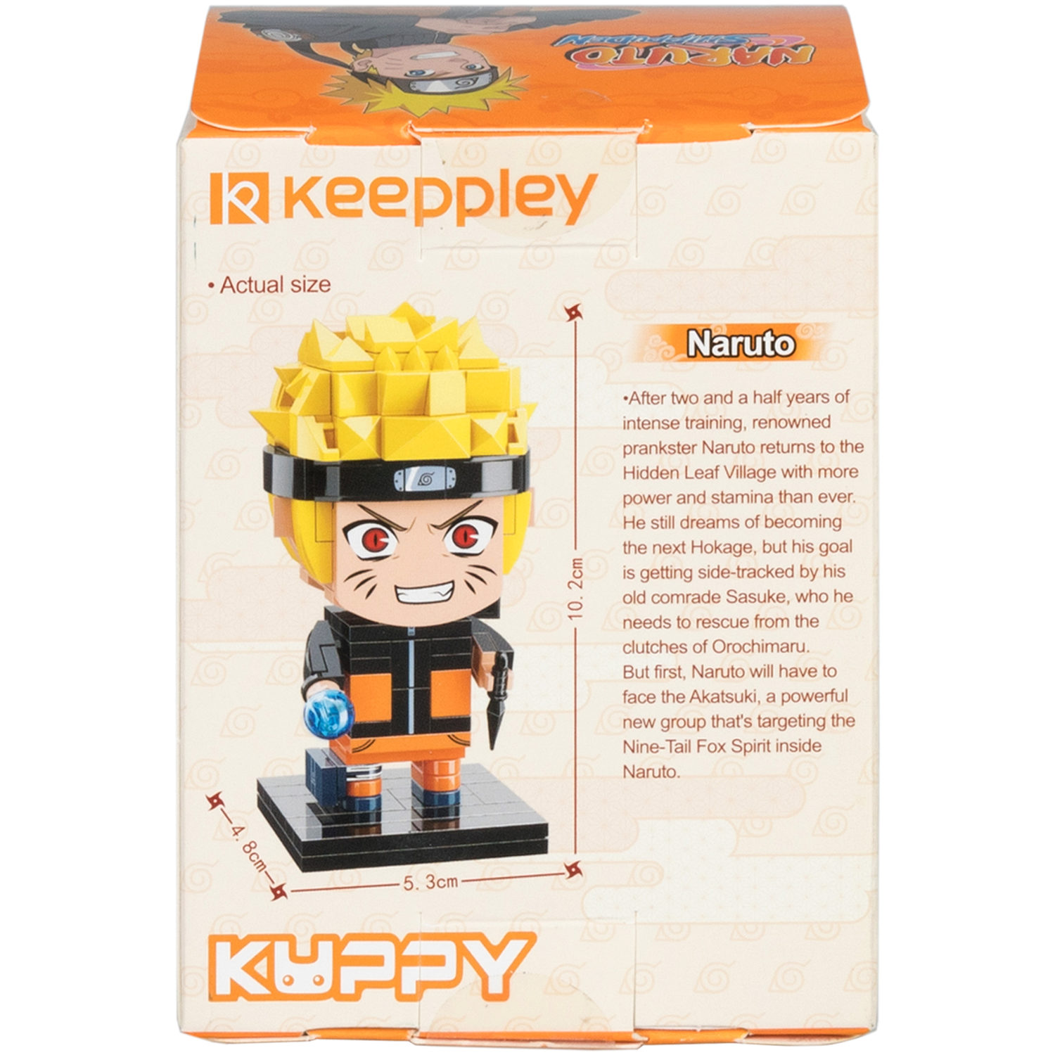 Naruto конструктор "Наруто Узумаки" для мальчиков и девочек, 160 деталей