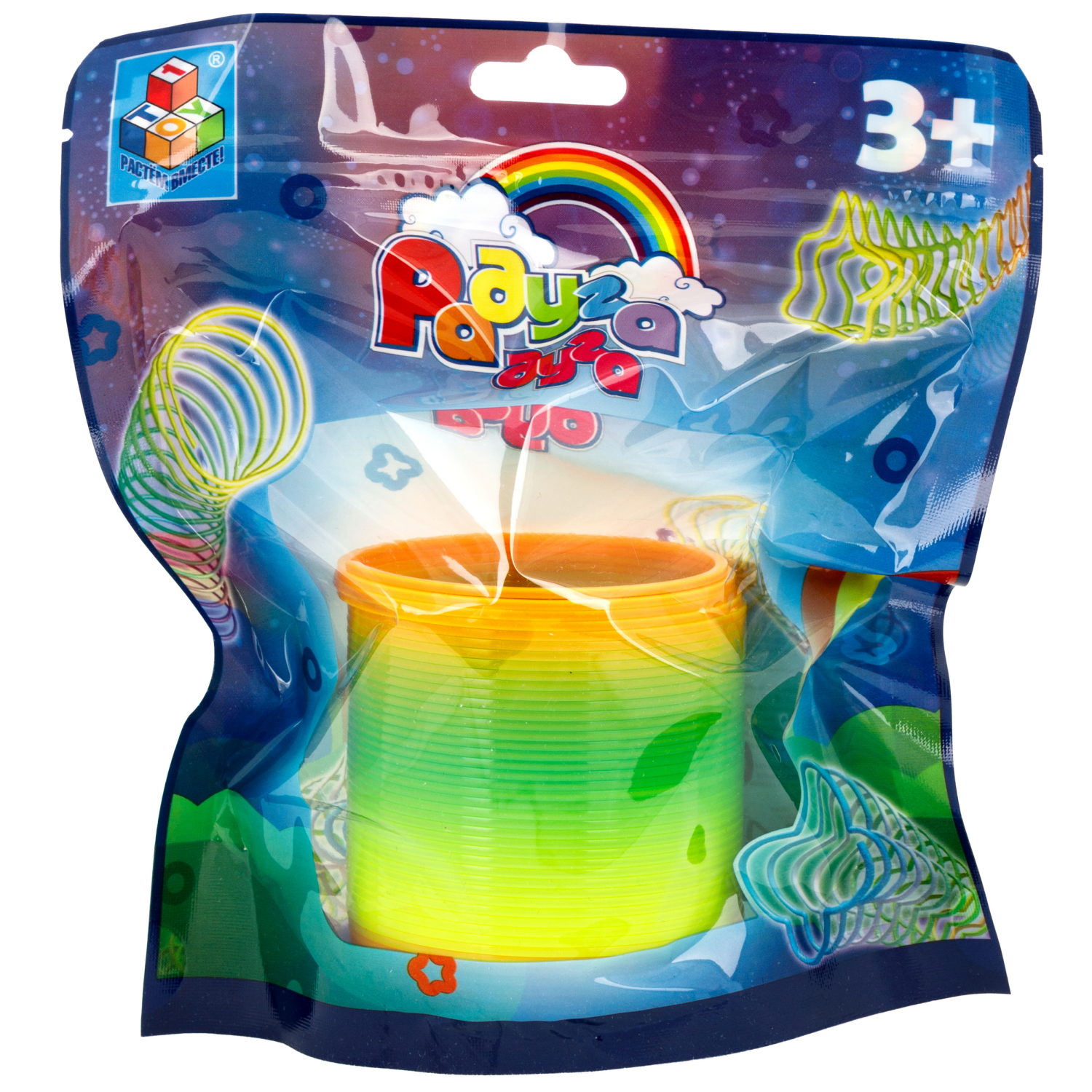 Пружинка радуга 1TOY «Радуга-дуга», 6,3*6,5 см