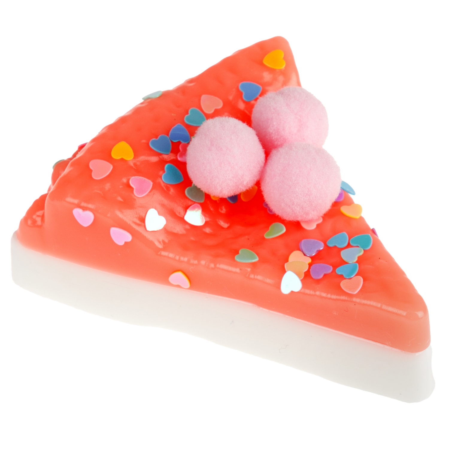 Таба сквиш 1TOY Крутой замес Няшка-вкусняшка Чизкейк с посыпкой, в ассортименте, 8х6,9 см