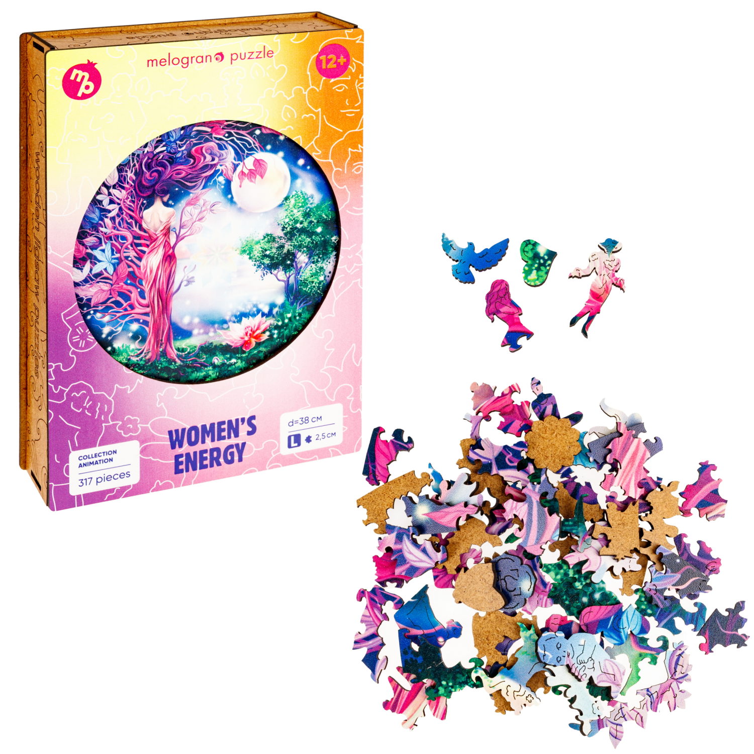 Пазлы Collection Animation Женская энергия, 317 деталей