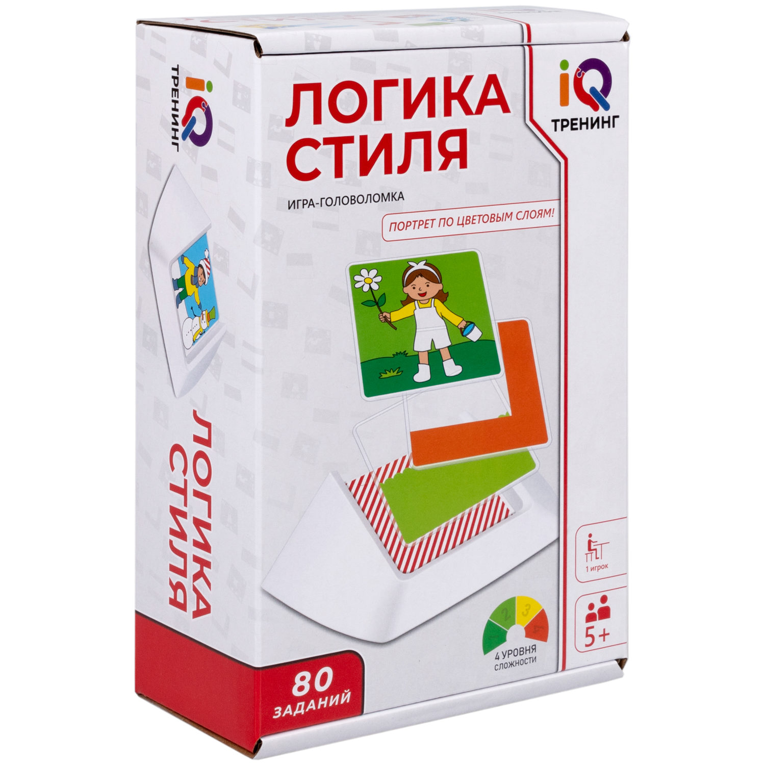 Настольная логическая игра 1TOY IQ ТРЕНИНГ «Логика стиля»