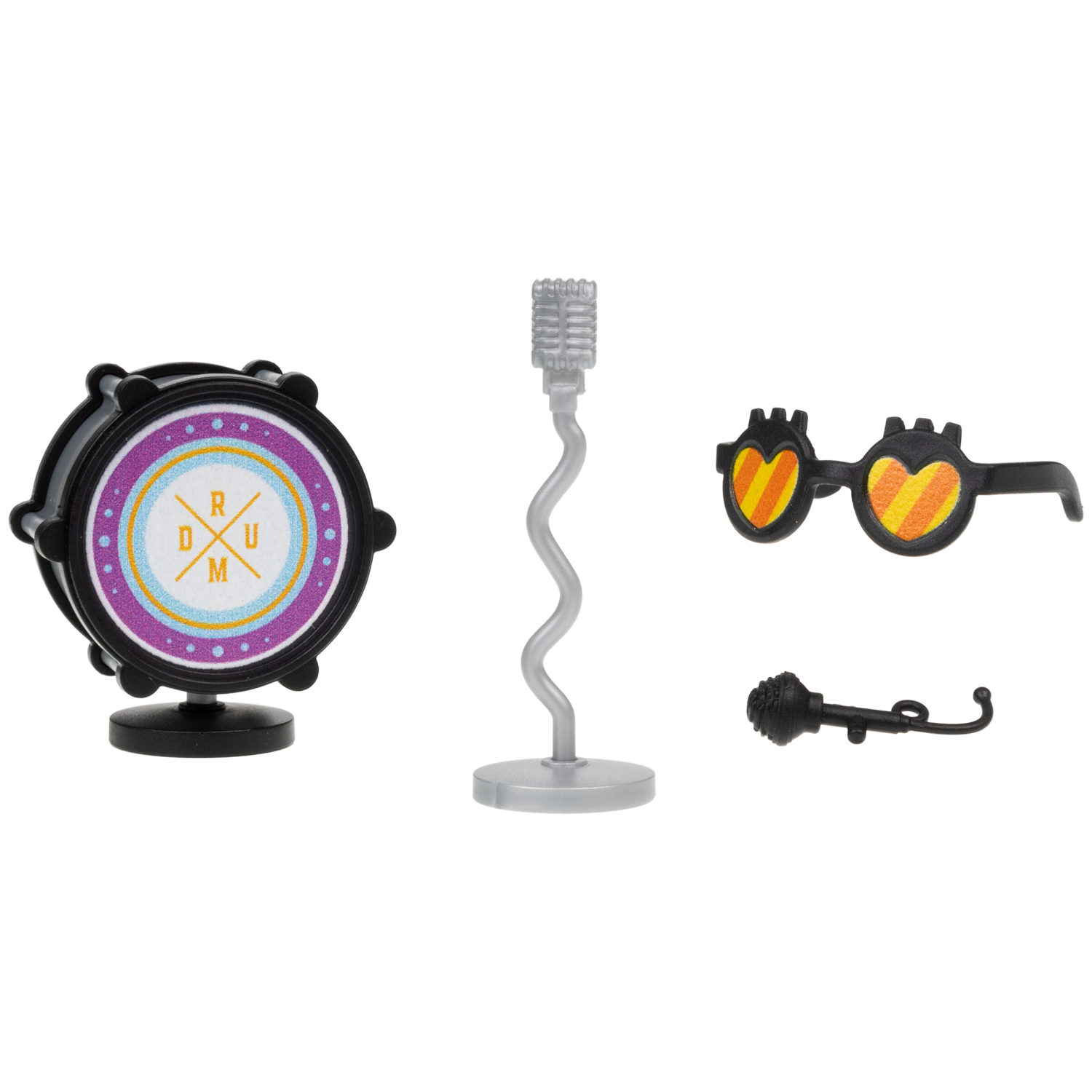 Кукла для девочки и аксессуары 1TOY LUCKY BOX Party girl, детская, маленькая, с музыкальными инструментами